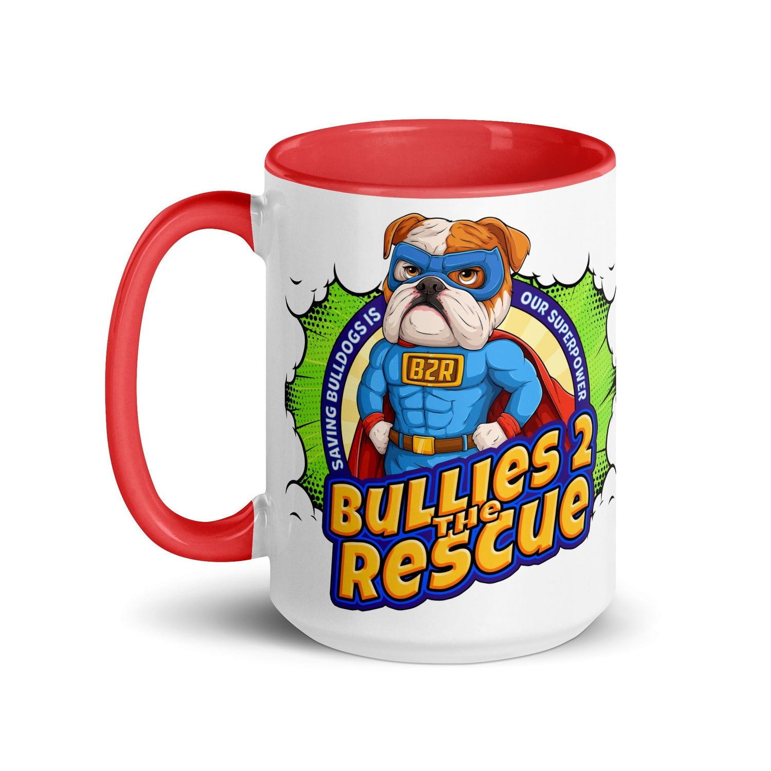 Bullies 2 the Rescue Mug with Color Inside