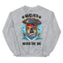 "Bullies Never Say Die" English Bulldog Pirate Unisex Sweatshirt