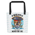 “Bullies Never Say Die” Pirate English Bulldog Tote Bag