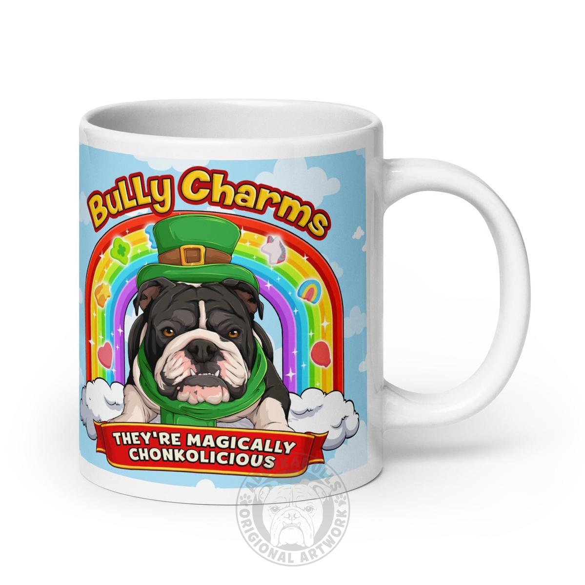 "Bully Charms" Mug (20oz) | B&W Colored