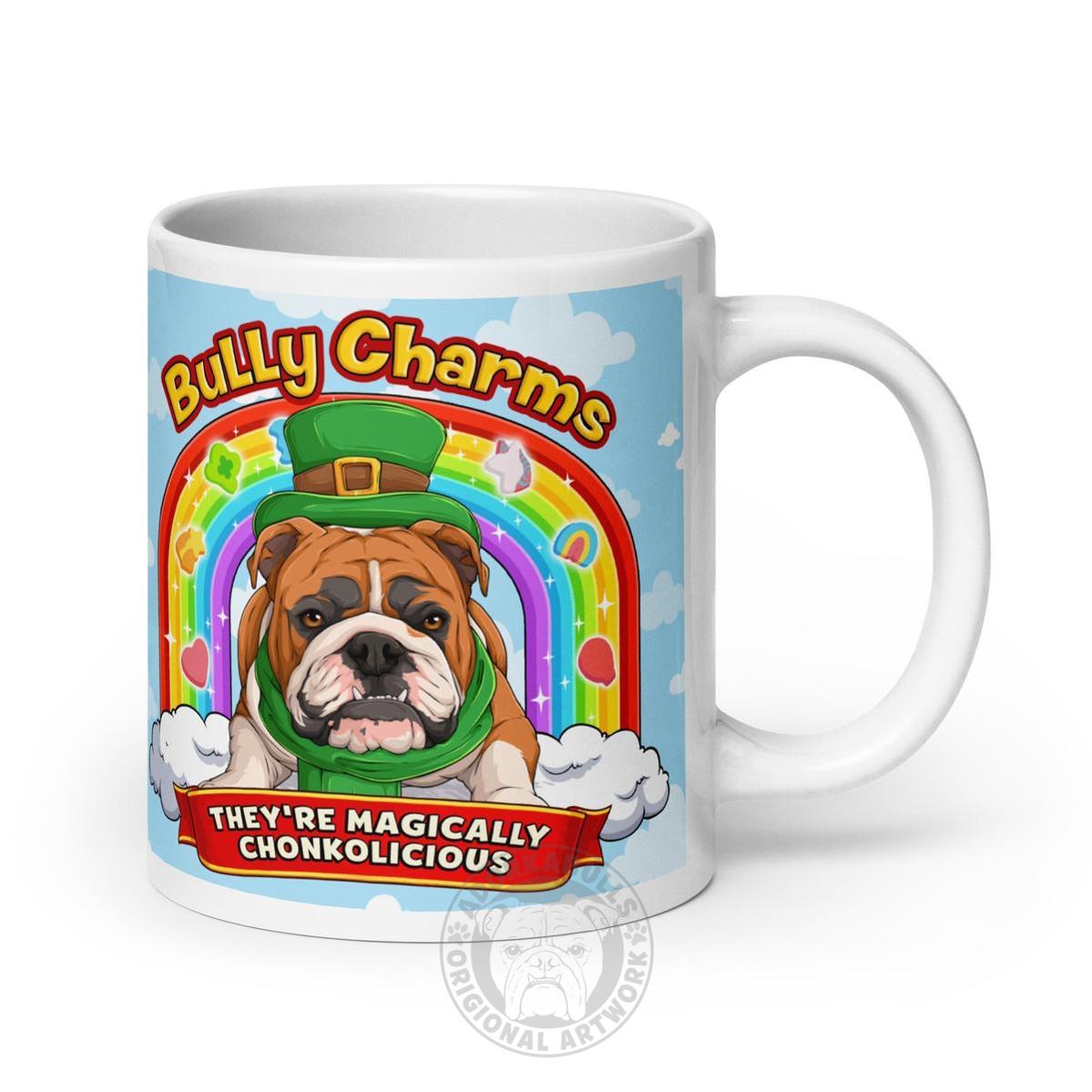 "Bully Charms" Mug (20oz) | Red & White Colored