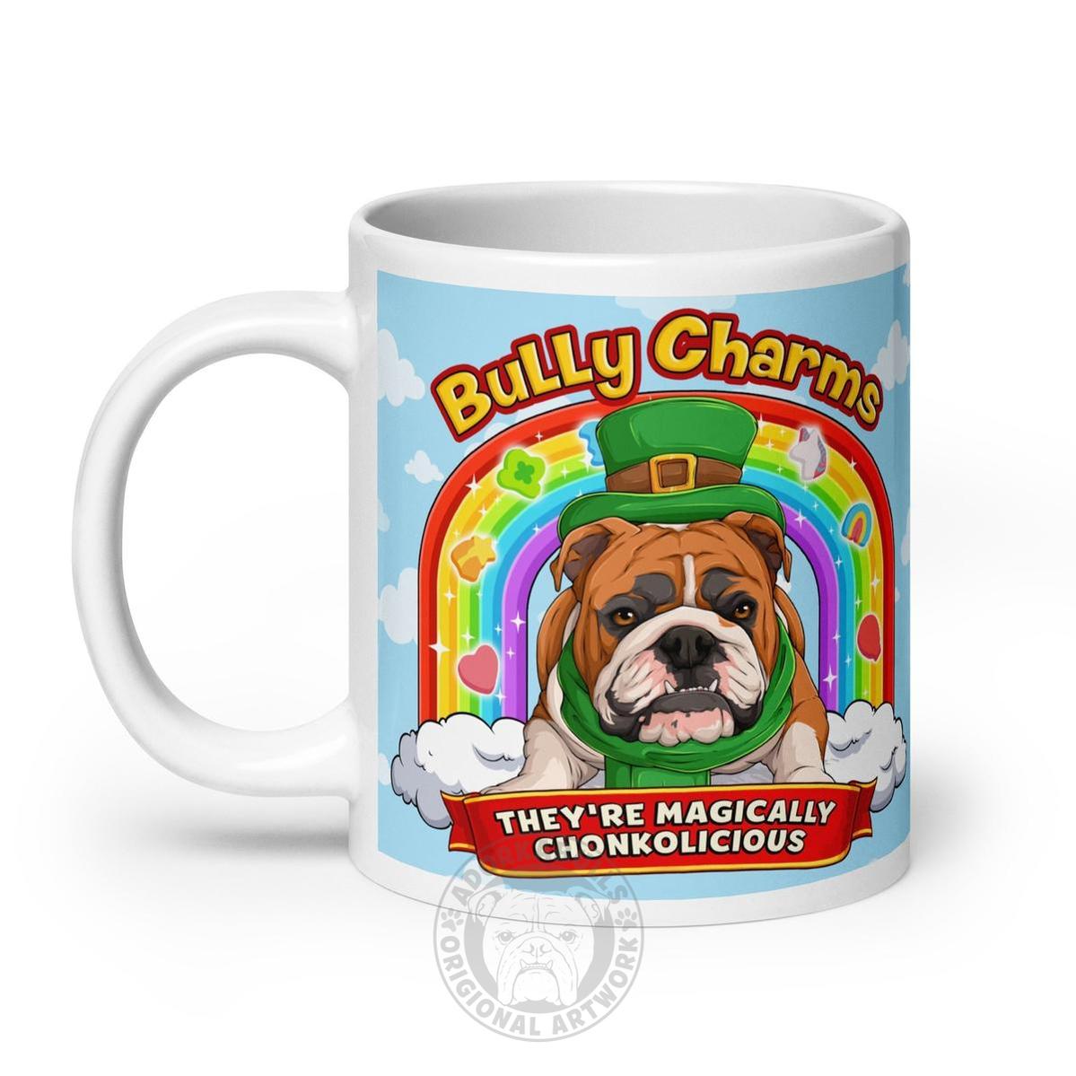 "Bully Charms" Mug (20oz) | Red & White Colored