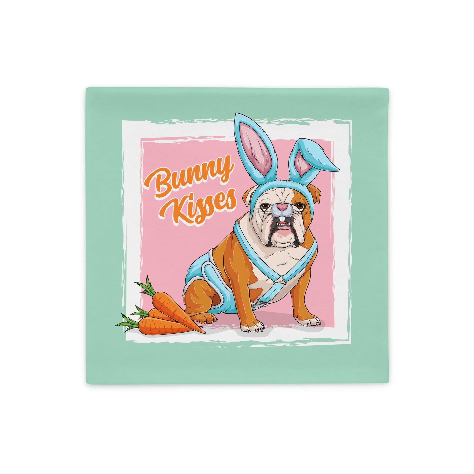Bunny Kisses Pillow Case