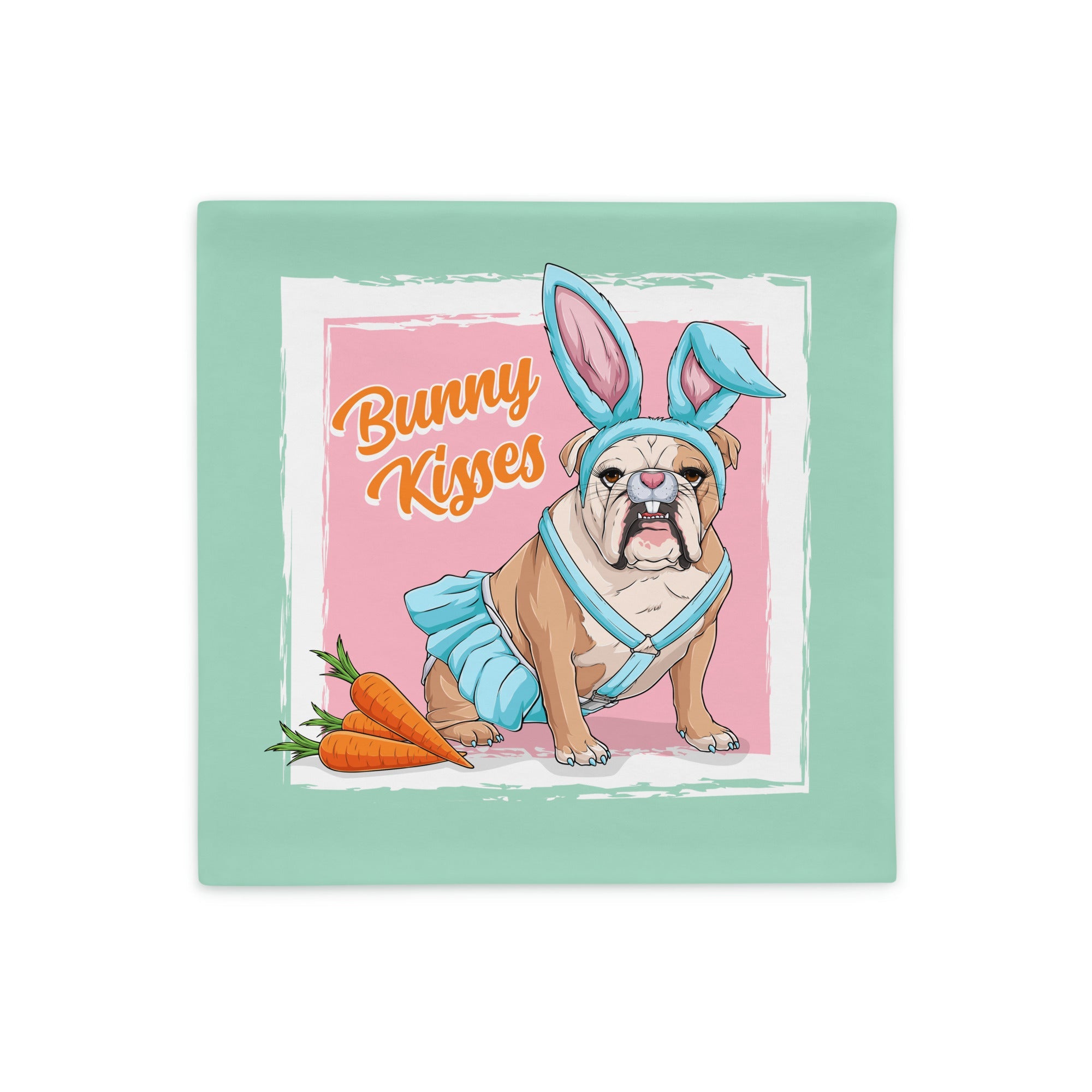 Bunny Kisses Pillow Case