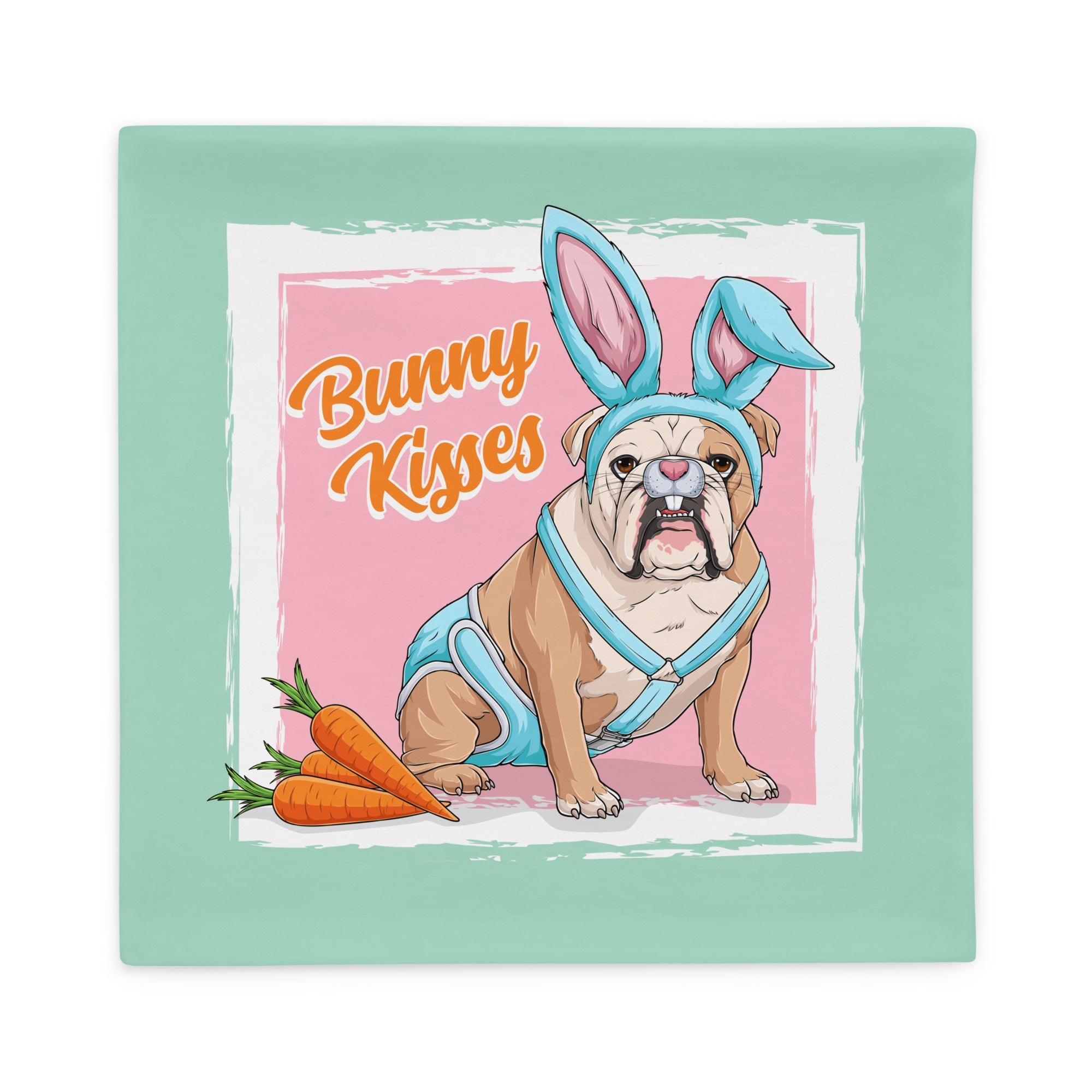 Bunny Kisses Pillow Case