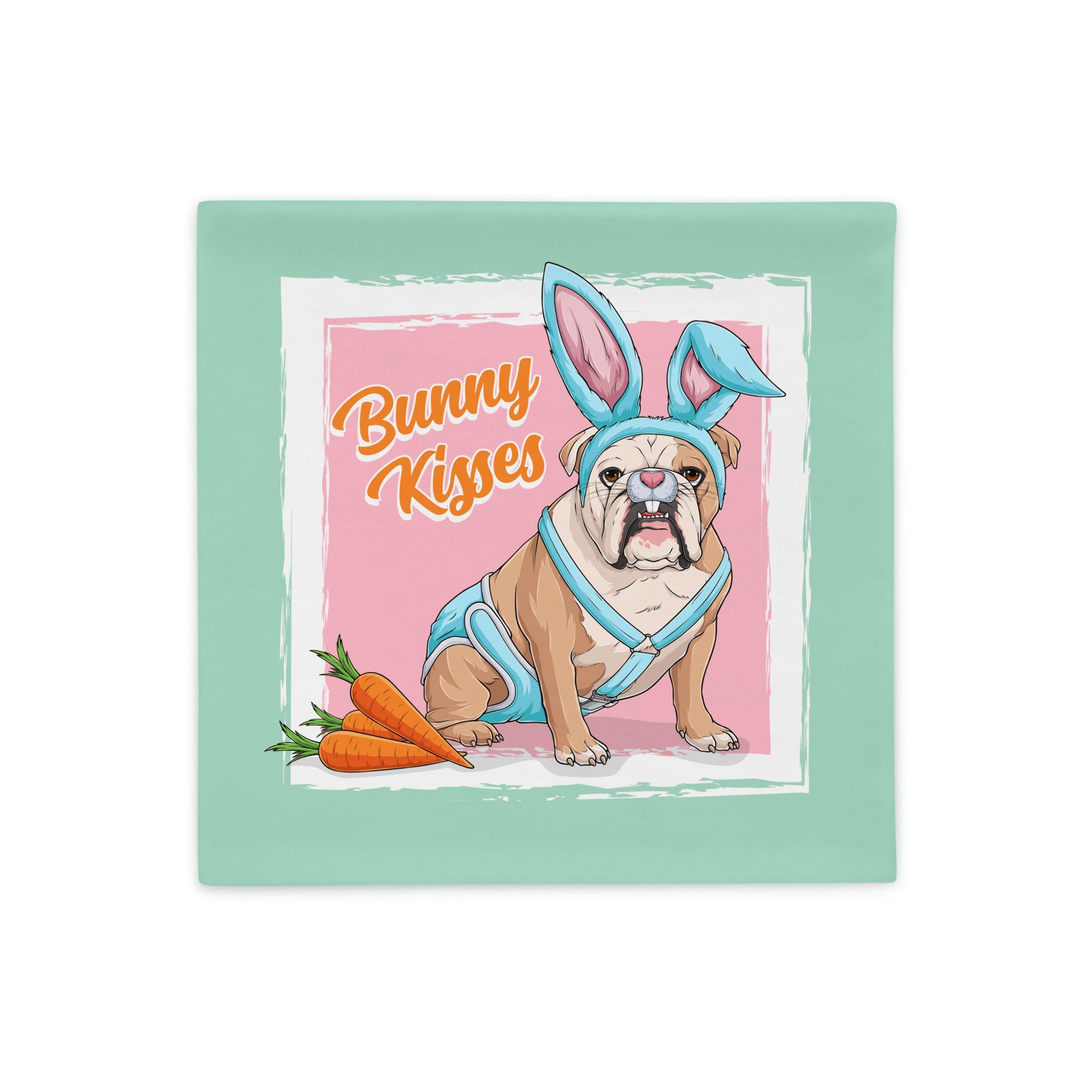 Bunny Kisses Pillow Case