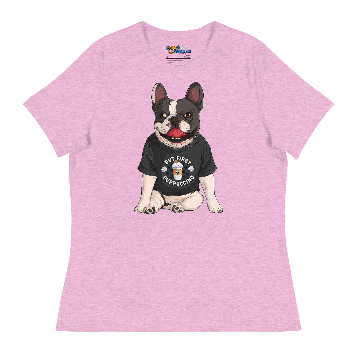 "But First Puppucinno" French Bulldog Women&