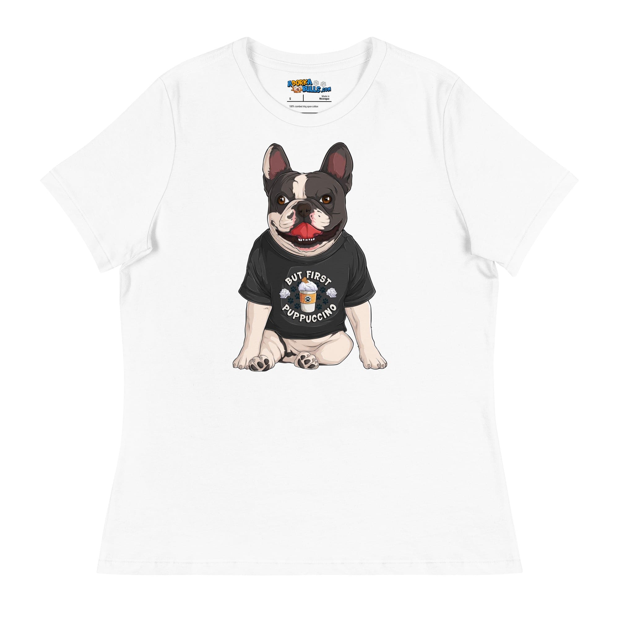 "But First Puppucinno" French Bulldog Women&