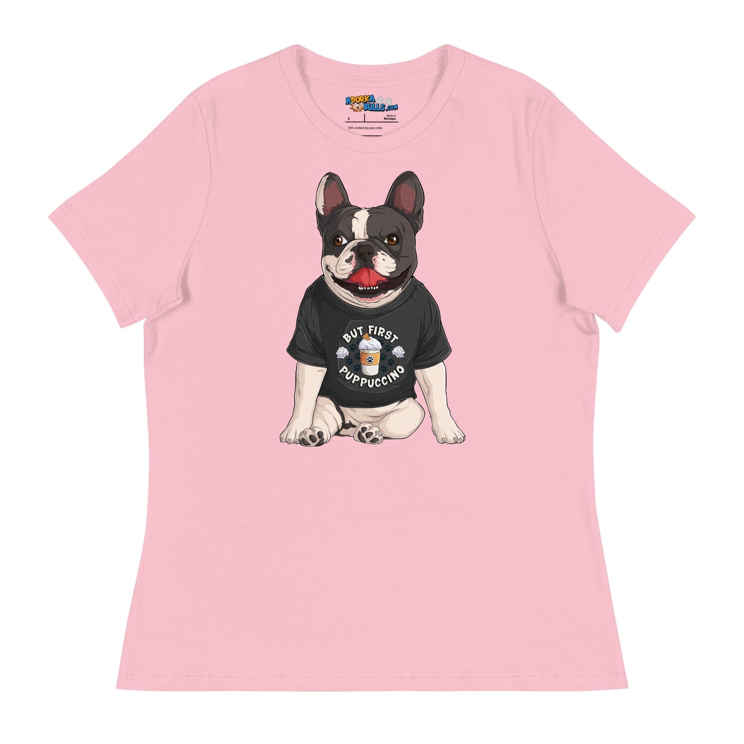 "But First Puppucinno" French Bulldog Women&