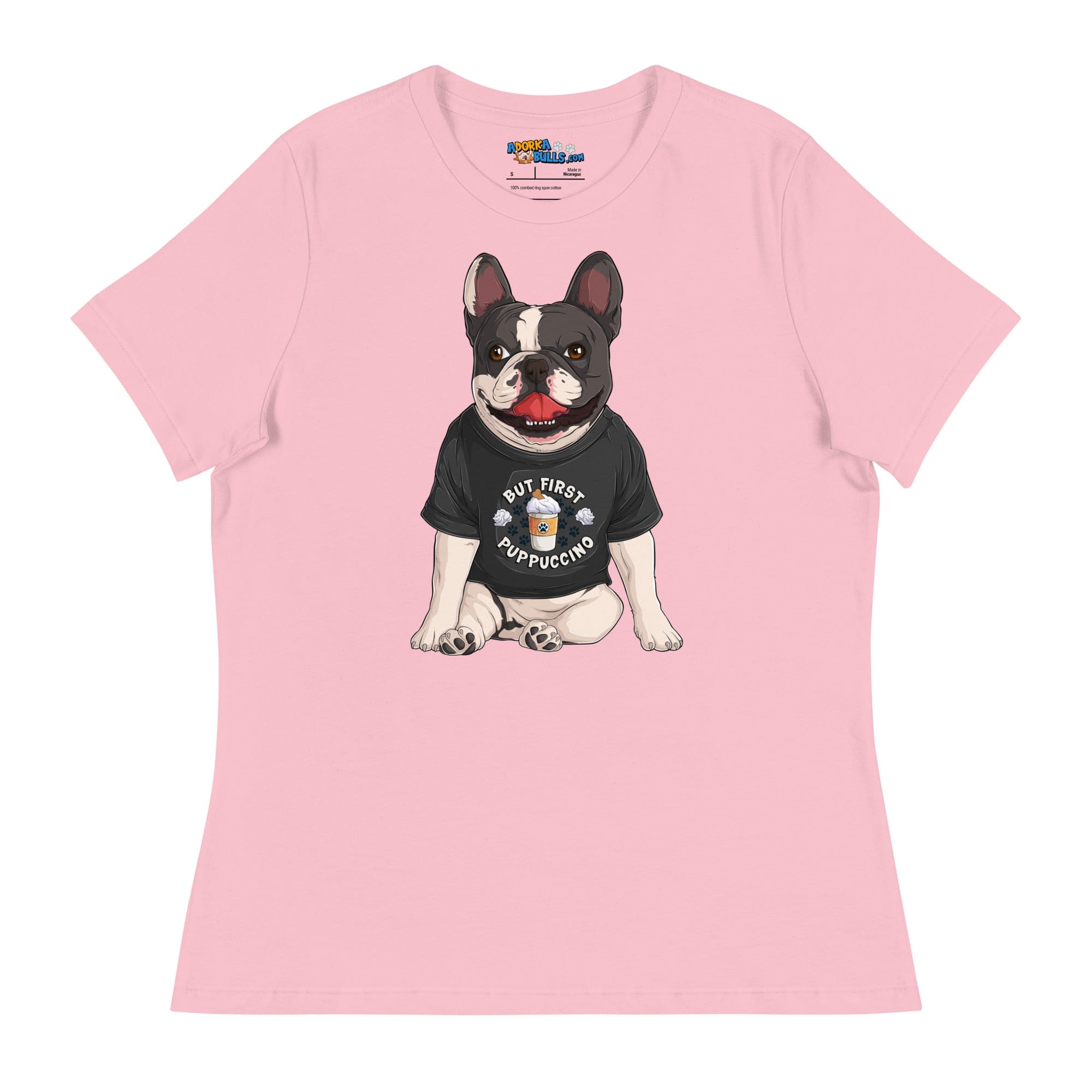 "But First Puppucinno" French Bulldog Women&