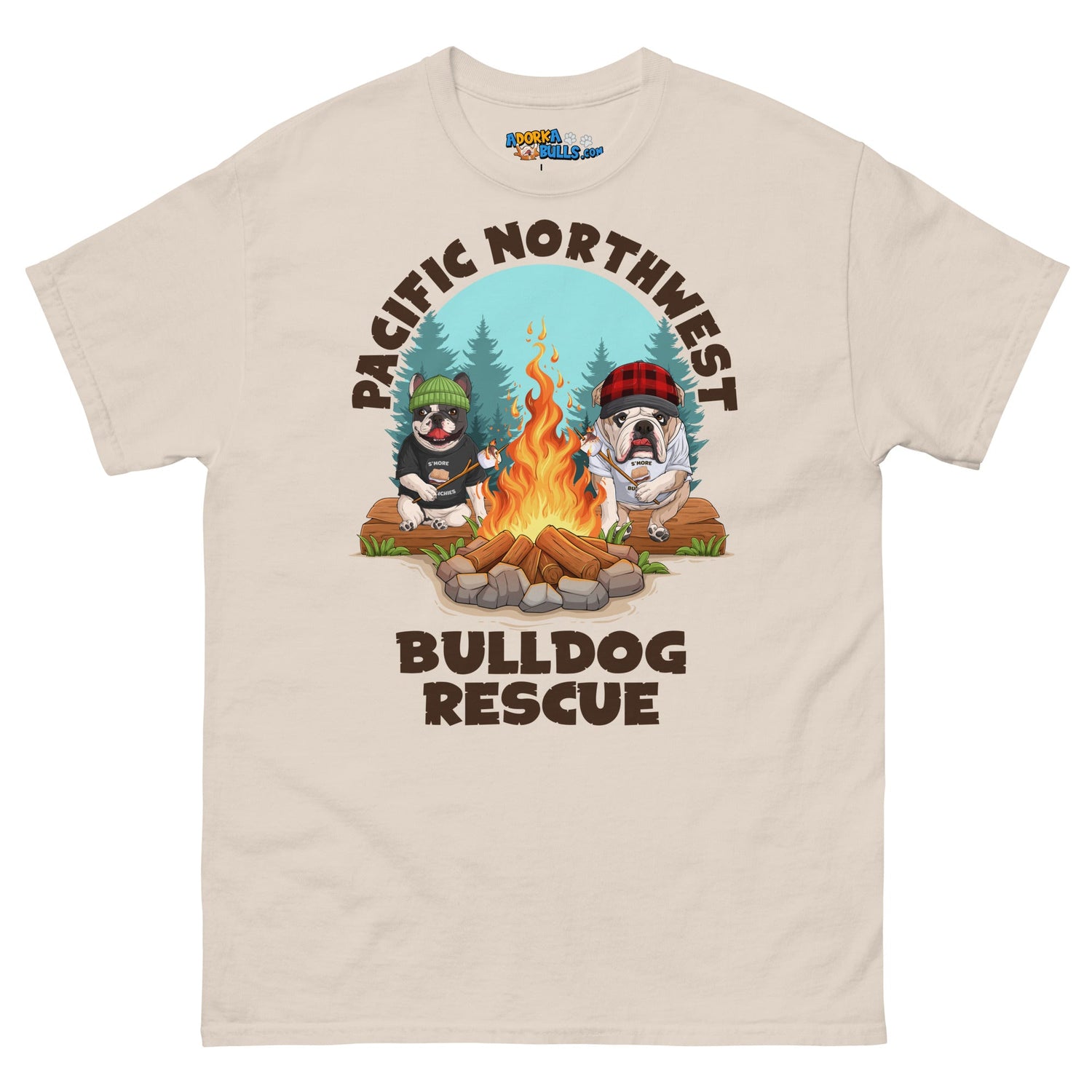 "Campfire Bullies" Pacific Northwest Bulldog Rescue Men&
