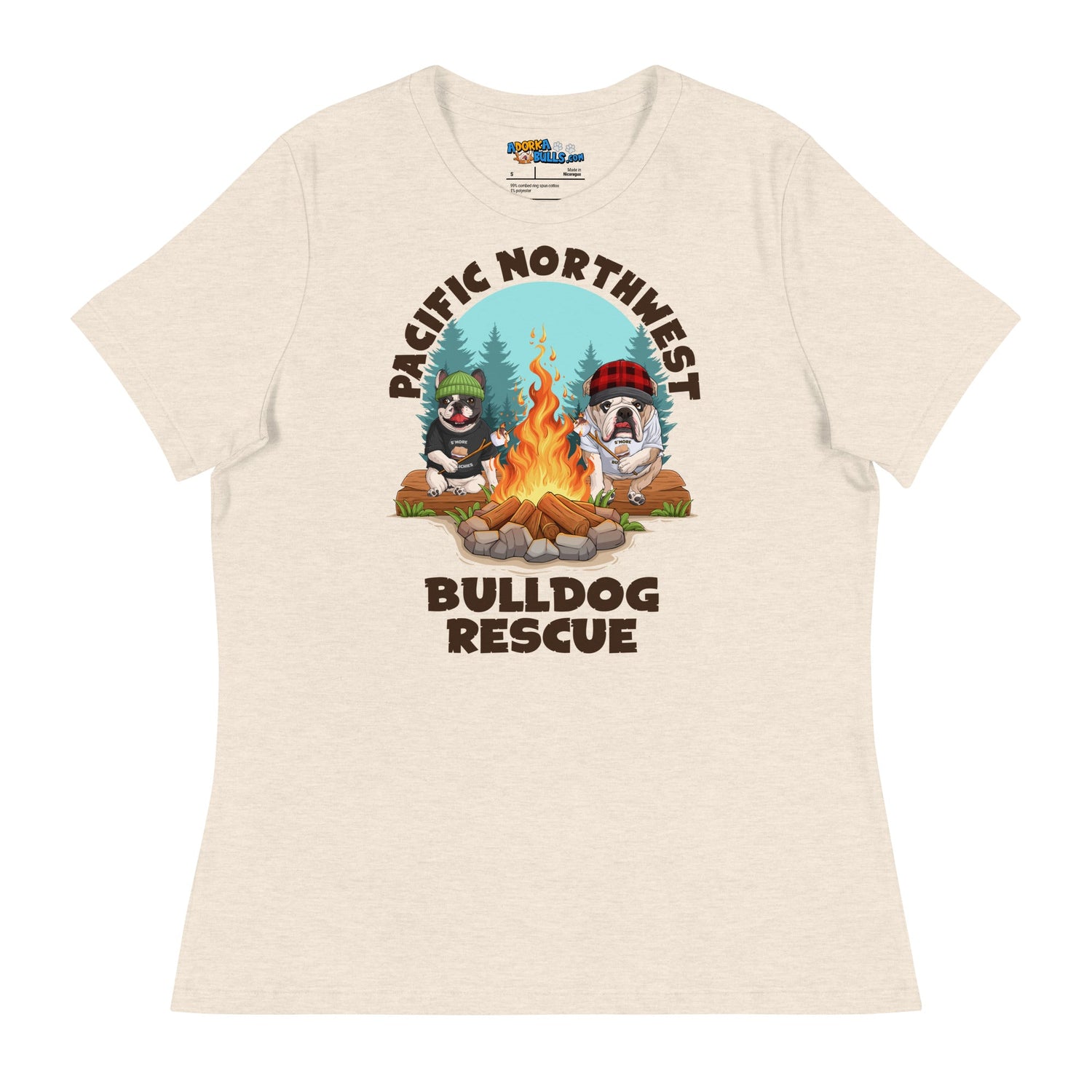 "Campfire Bullies" Pacific Northwest Bulldog Rescue Women&