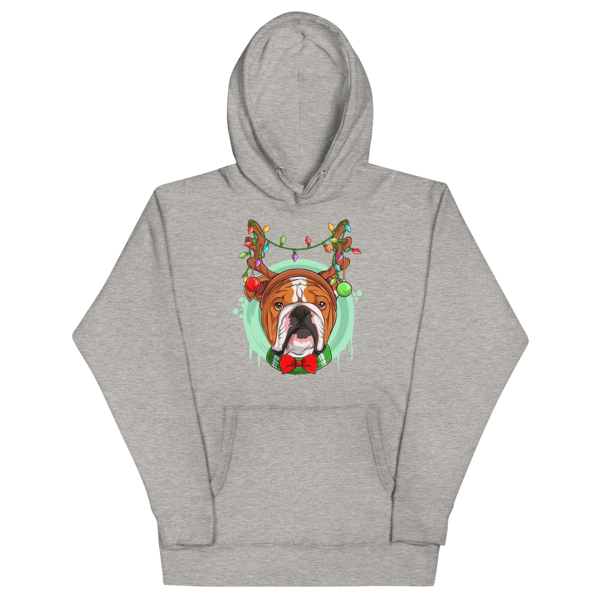 Christmas Lights + Antlers Unisex Hoodie