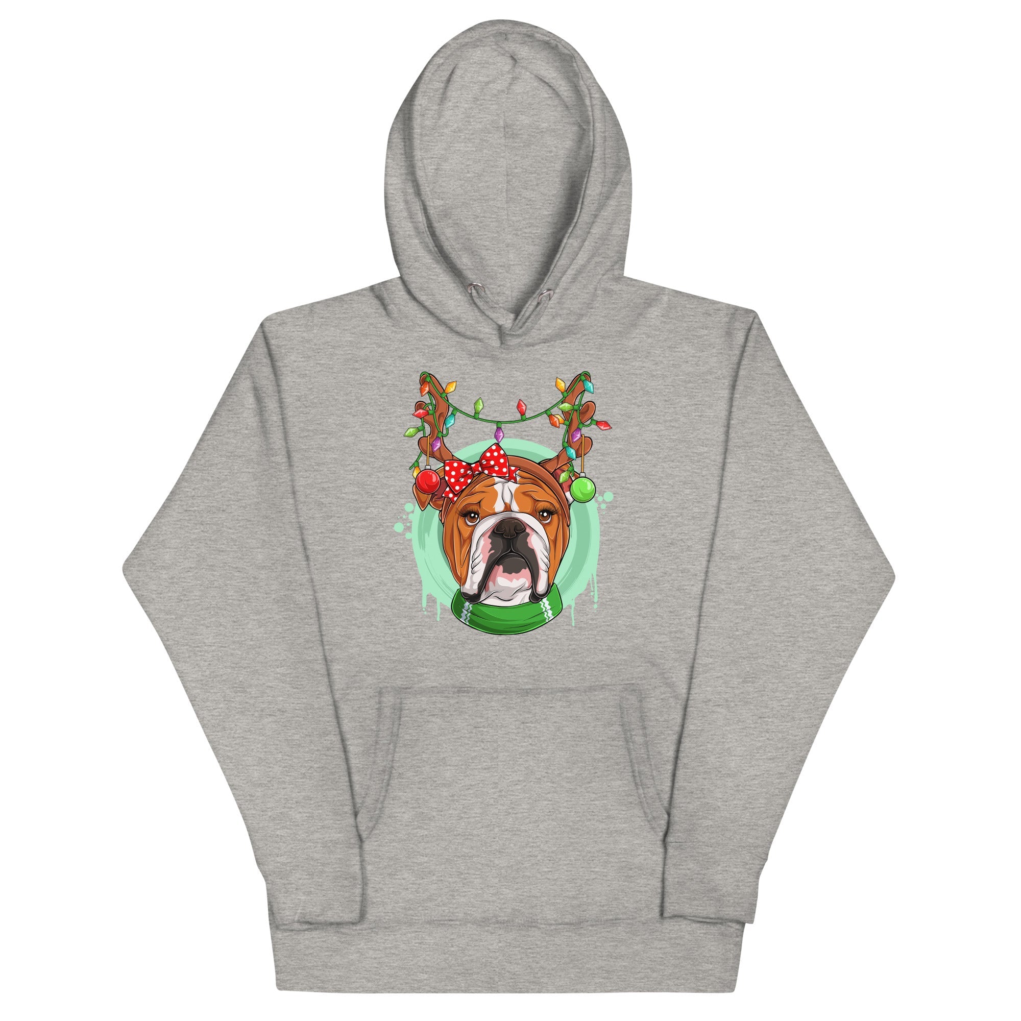 Christmas Lights + Antlers Unisex Hoodie