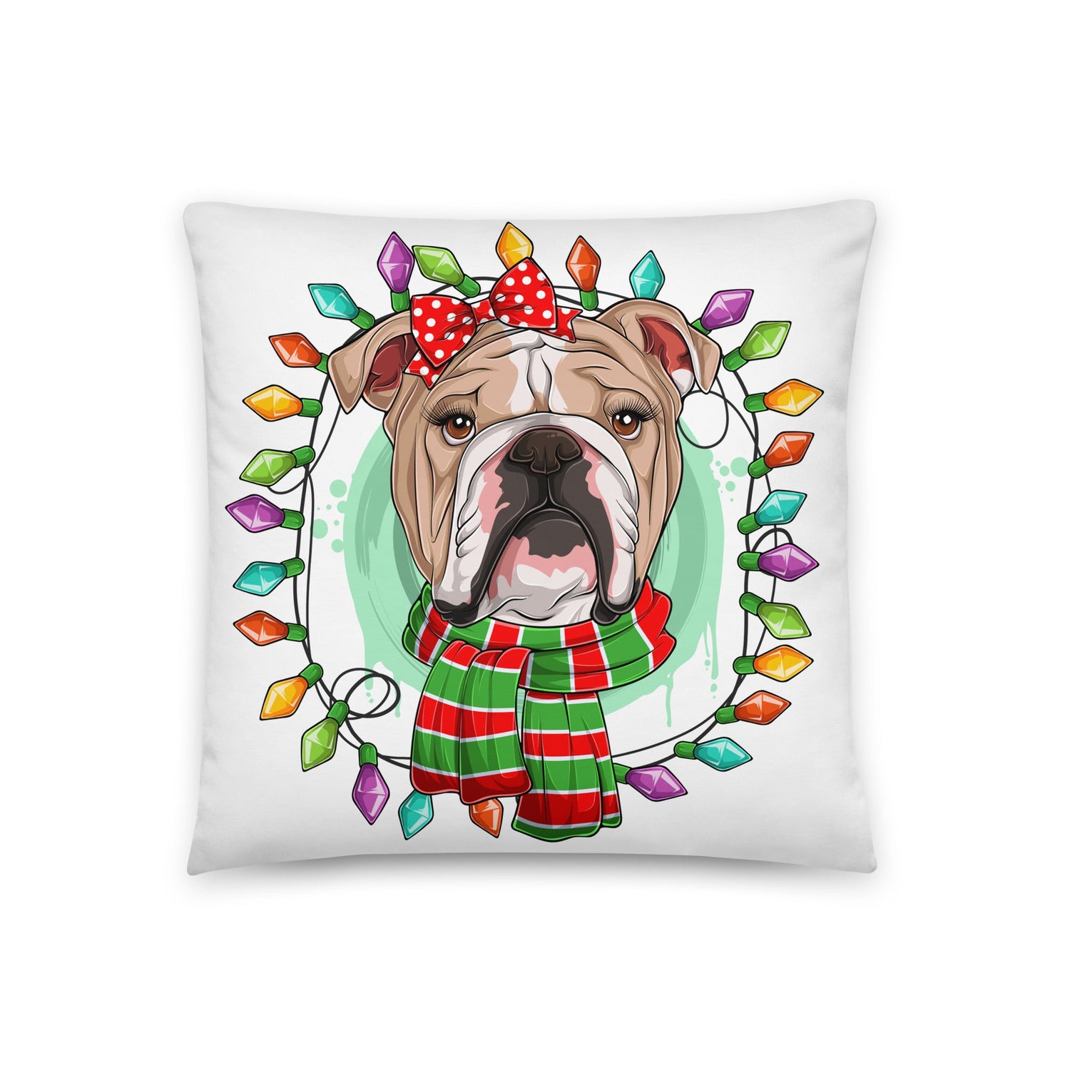 Christmas Lights Pillow