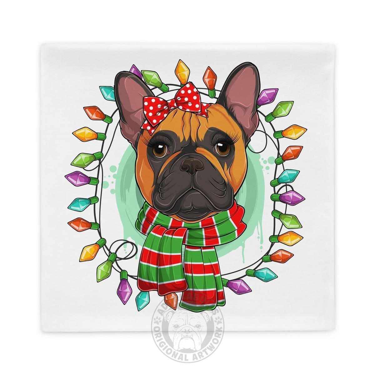 Christmas Lights Pillow Case