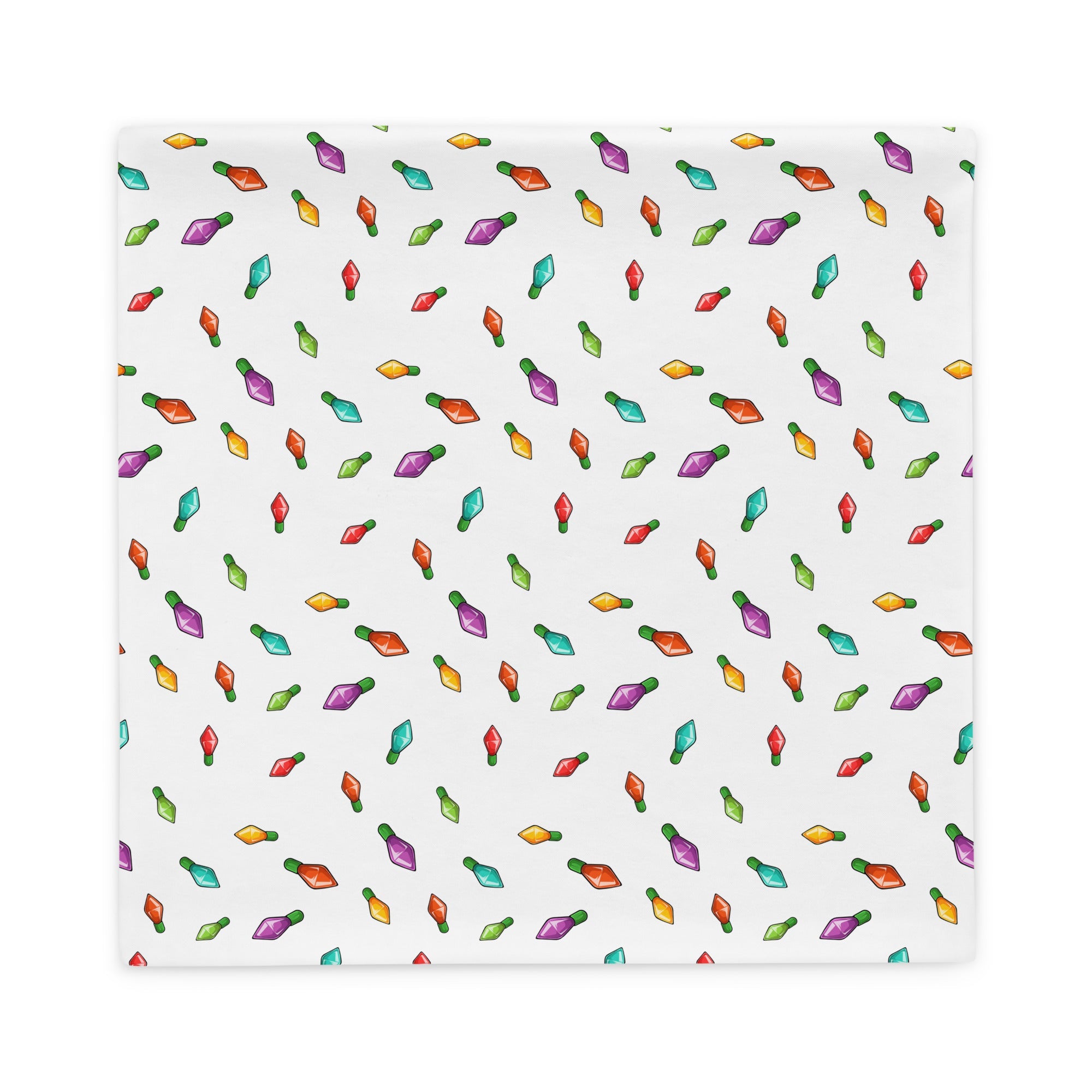 Christmas Lights Pillow Case