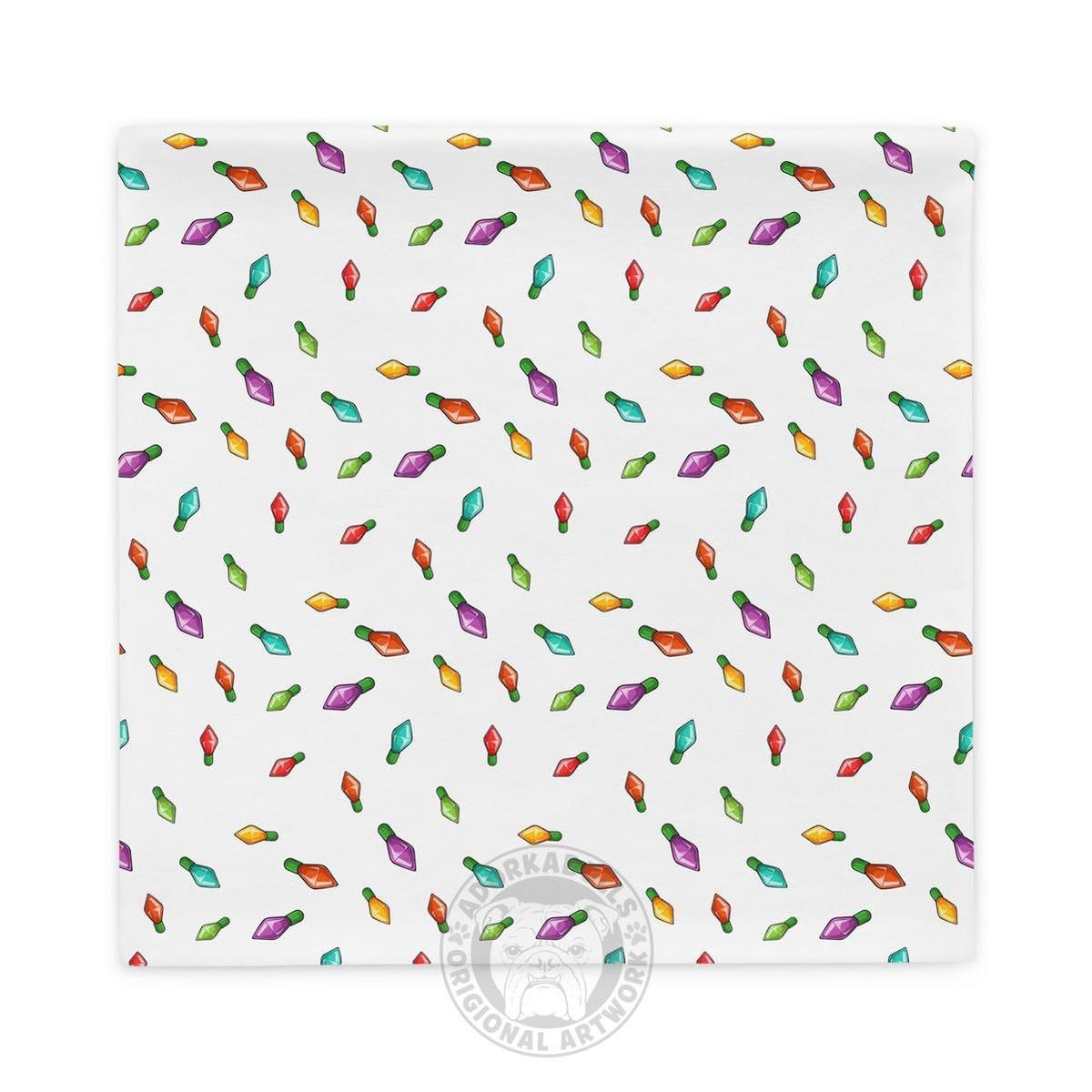 Christmas Lights Pillow Case