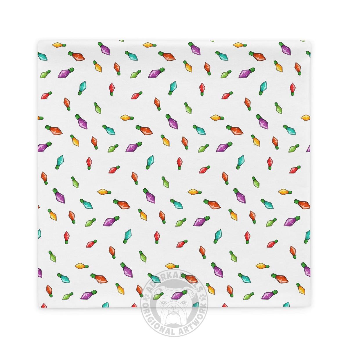 Christmas Lights Pillow Case