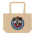 Cowbull Lone Star Bulldog Club Rescue Large Tote Bag