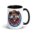 Cowbull Lone Star Bulldog Club Rescue Mug with Color Inside