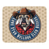 Cowbull Lone Star Bulldog Club Rescue Paw Print Mouse Pad
