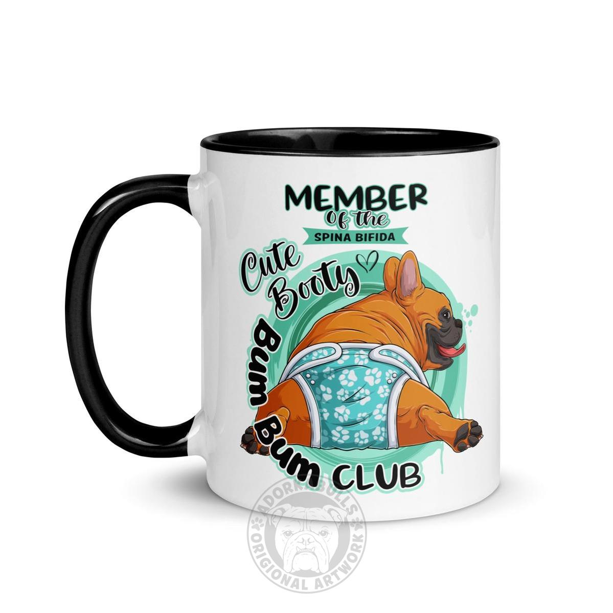 Cute Booty Bum Bum Club Mug with Color Inside