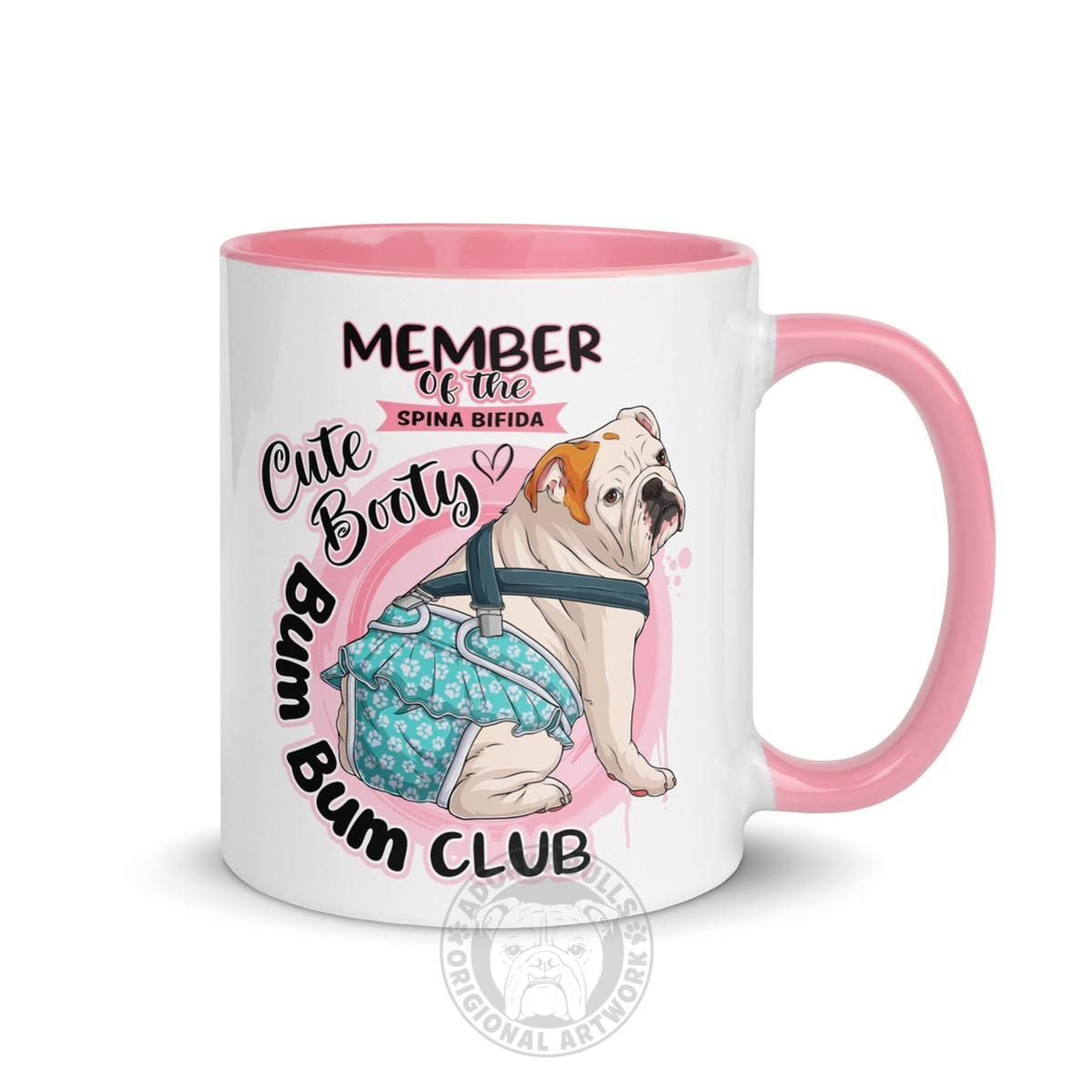 Cute Booty Bum Bum Club Mug with Color Inside