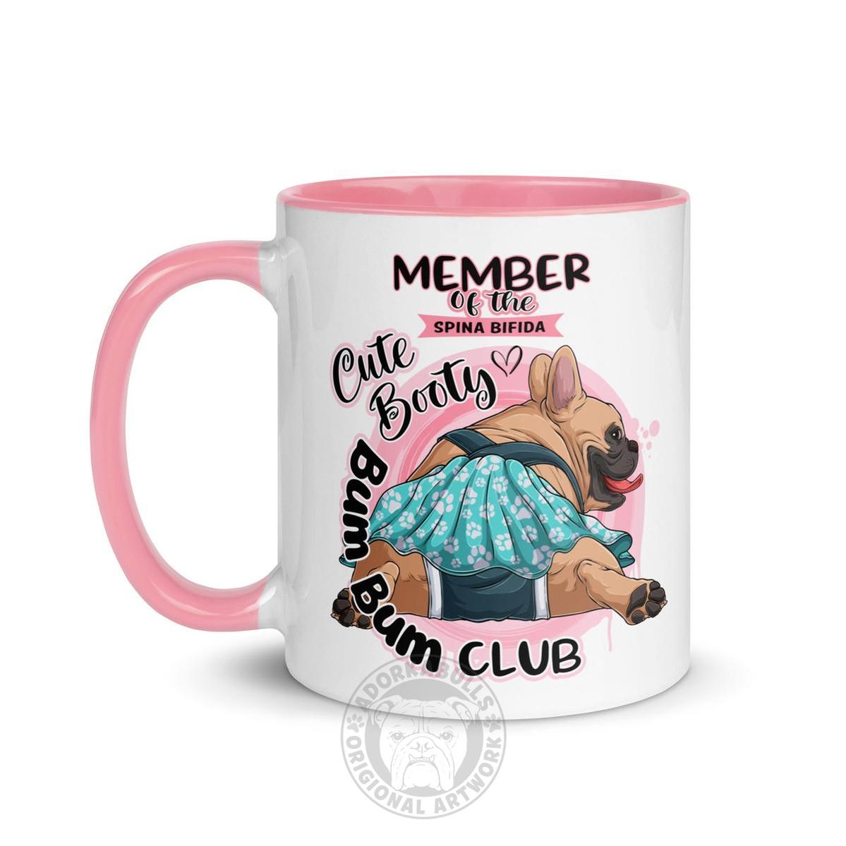 Cute Booty Bum Bum Club Mug with Color Inside