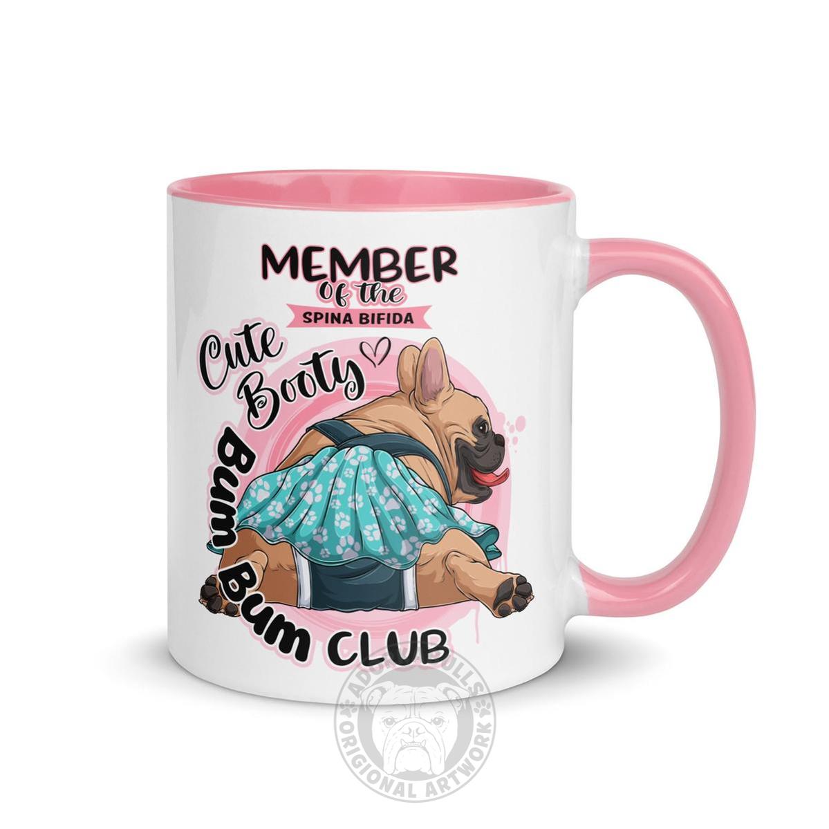 Cute Booty Bum Bum Club Mug with Color Inside