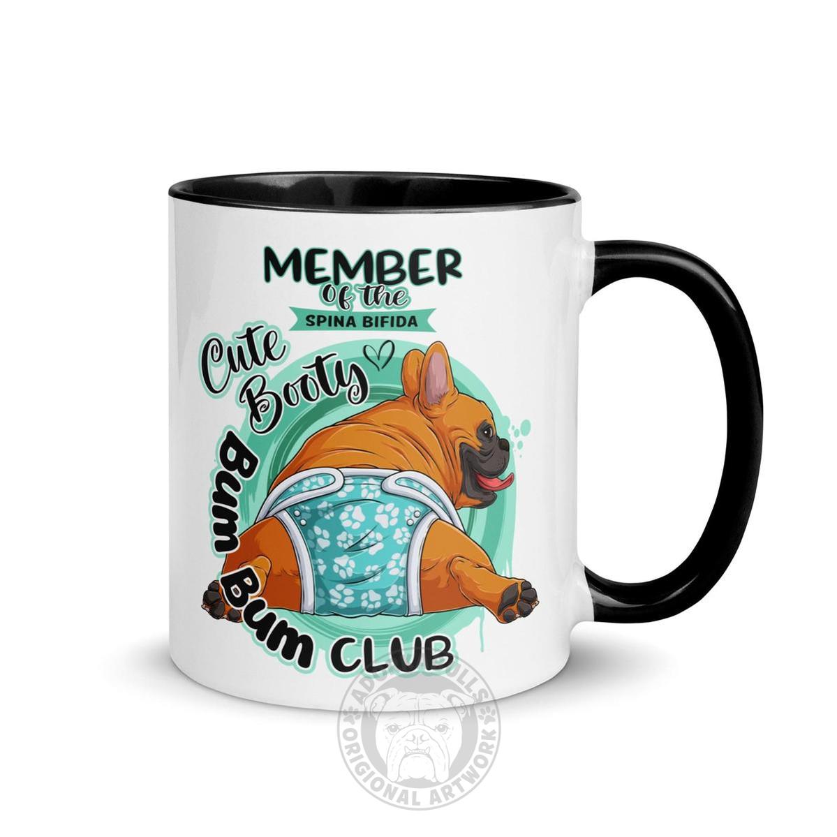 Cute Booty Bum Bum Club Mug with Color Inside