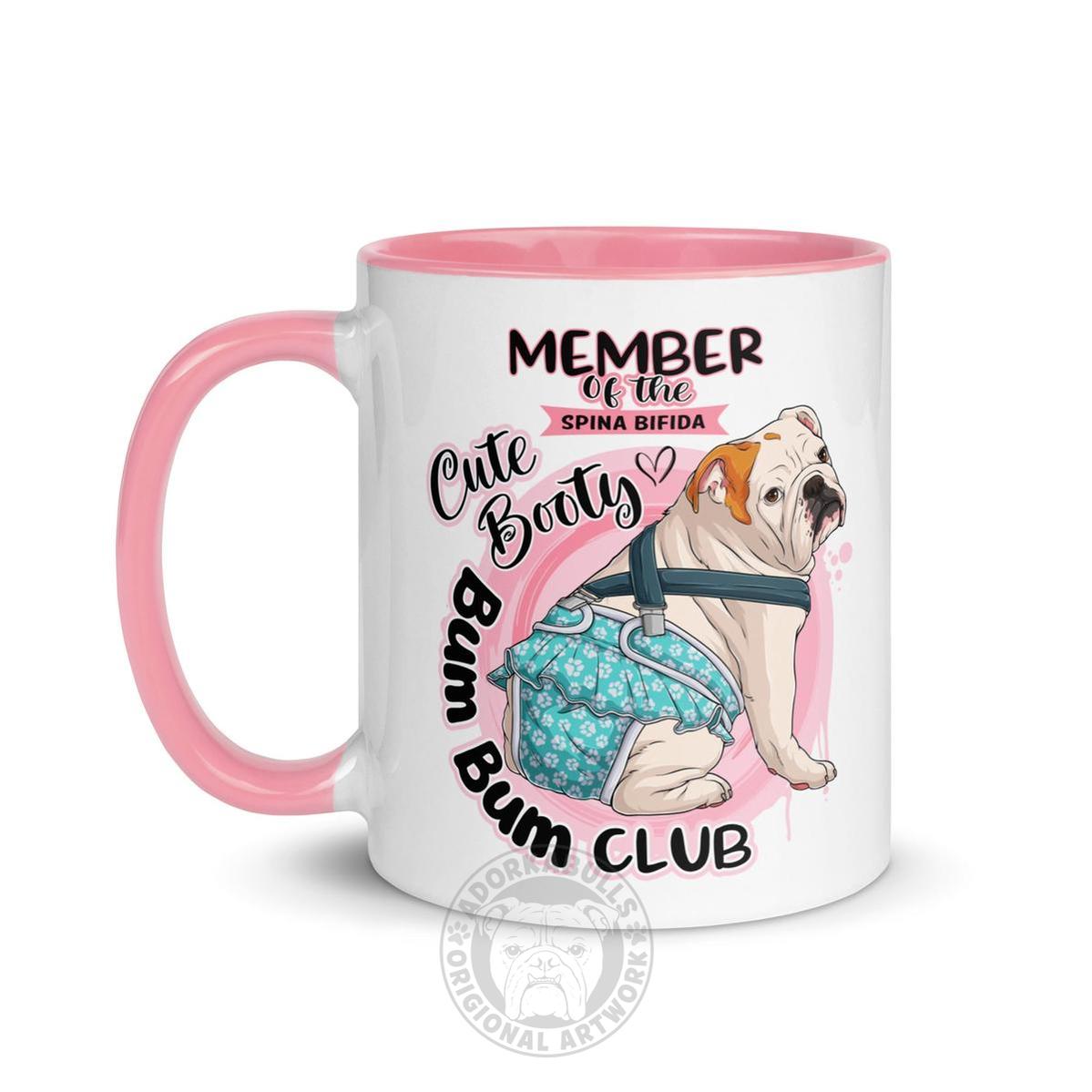 Cute Booty Bum Bum Club Mug with Color Inside