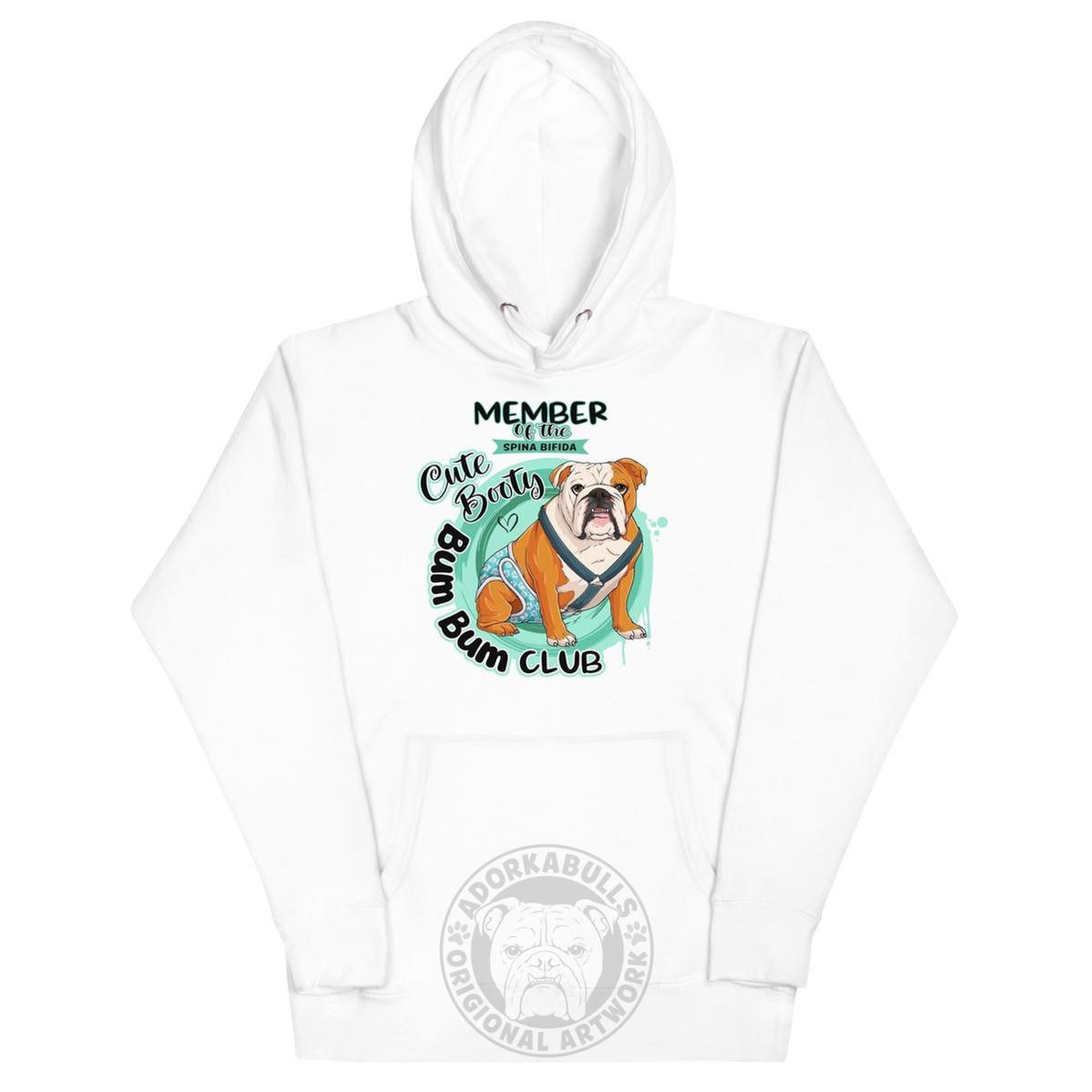 Cute Booty Bum Bum Club Unisex Hoodie