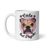 "Cute But Psycho" English Bulldog Mug