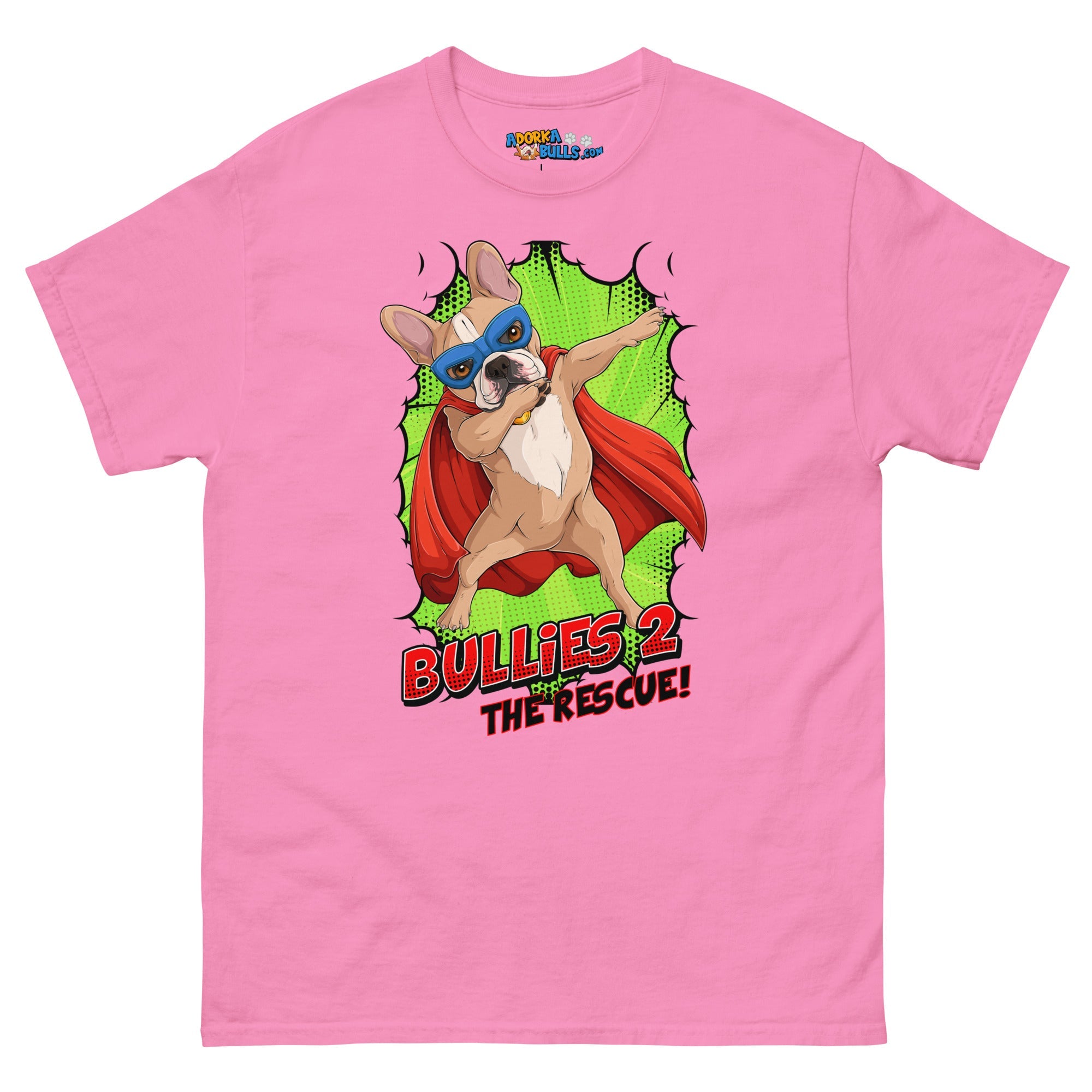 Dabbing Frenchie Superhero Men&