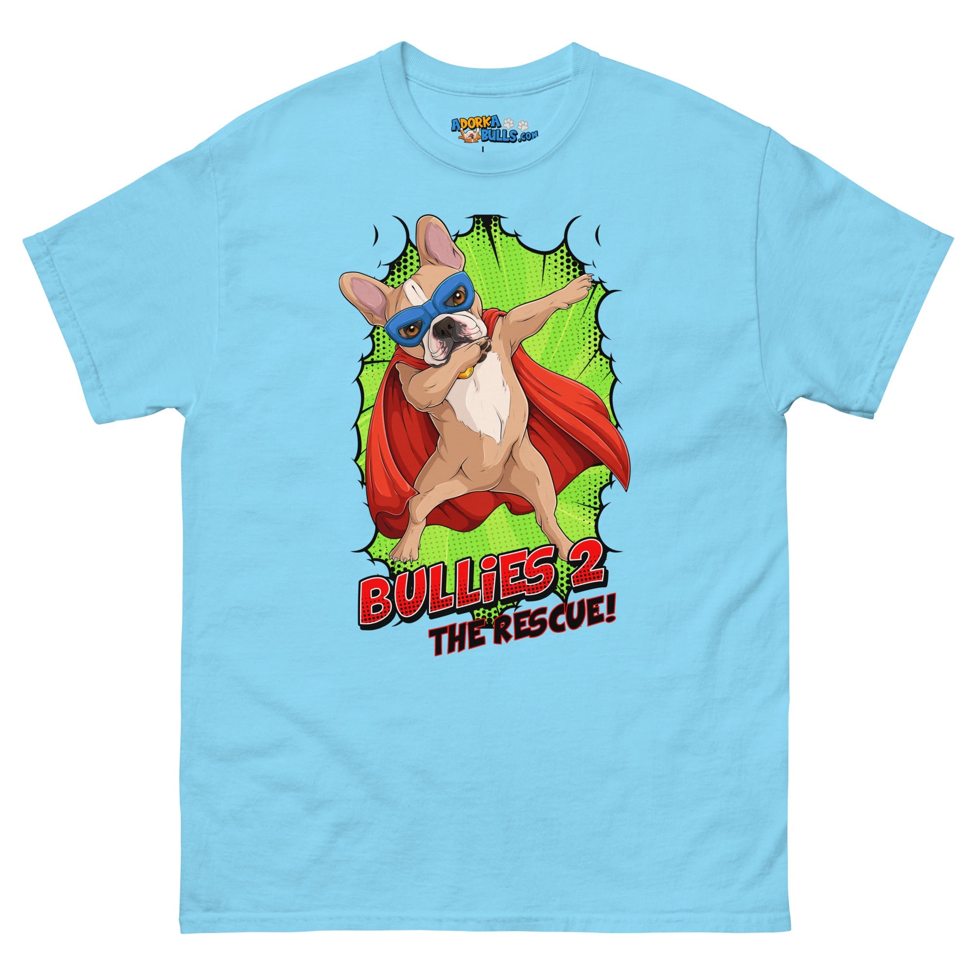 Dabbing Frenchie Superhero Men&