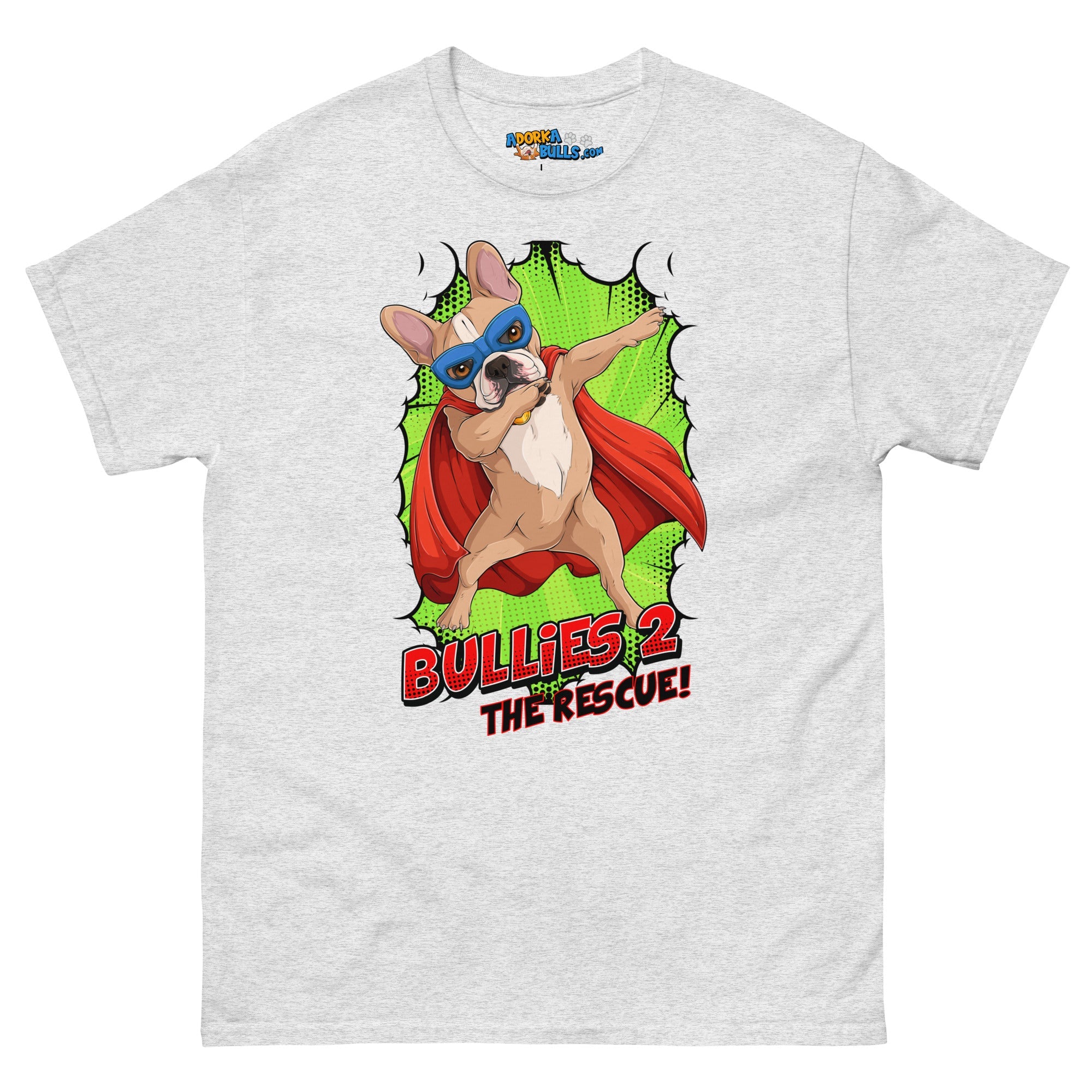 Dabbing Frenchie Superhero Men&