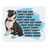 "Dad, Daddy, Dada" English Bulldog Mouse Pad | B&W Colored