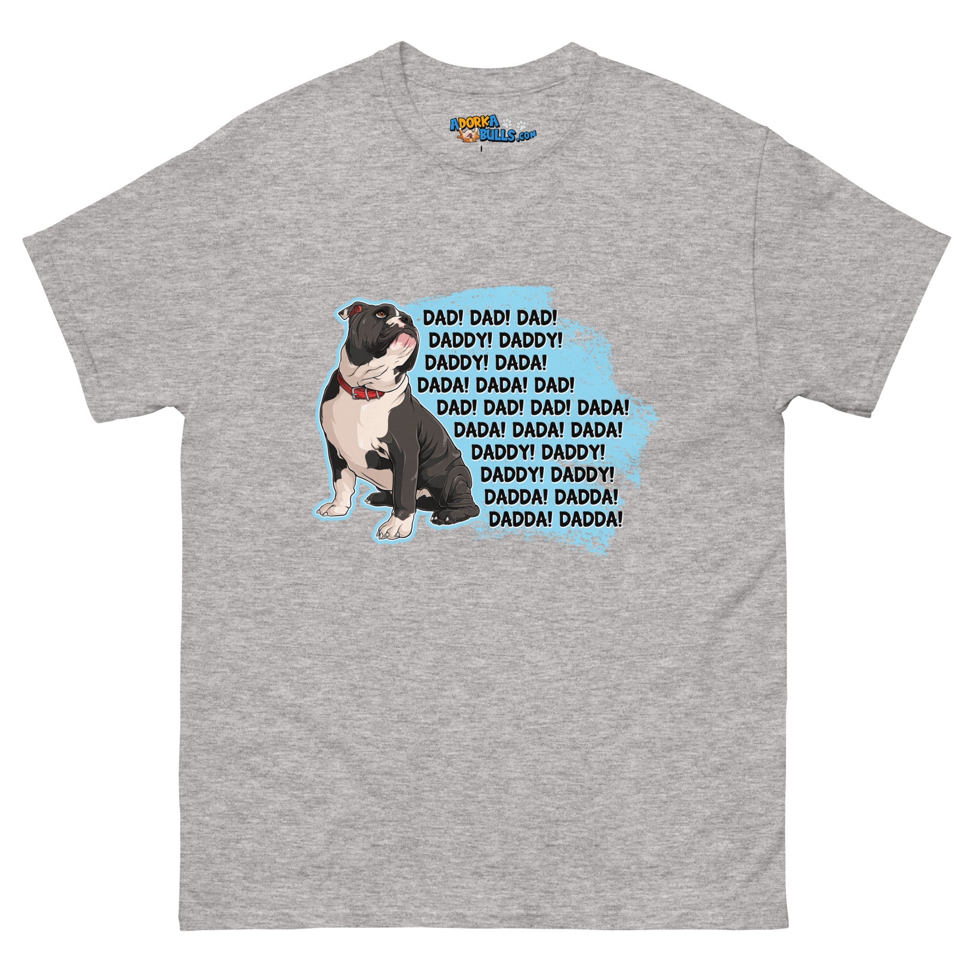 "Dad, Daddy, Dada" French Bulldog Men&