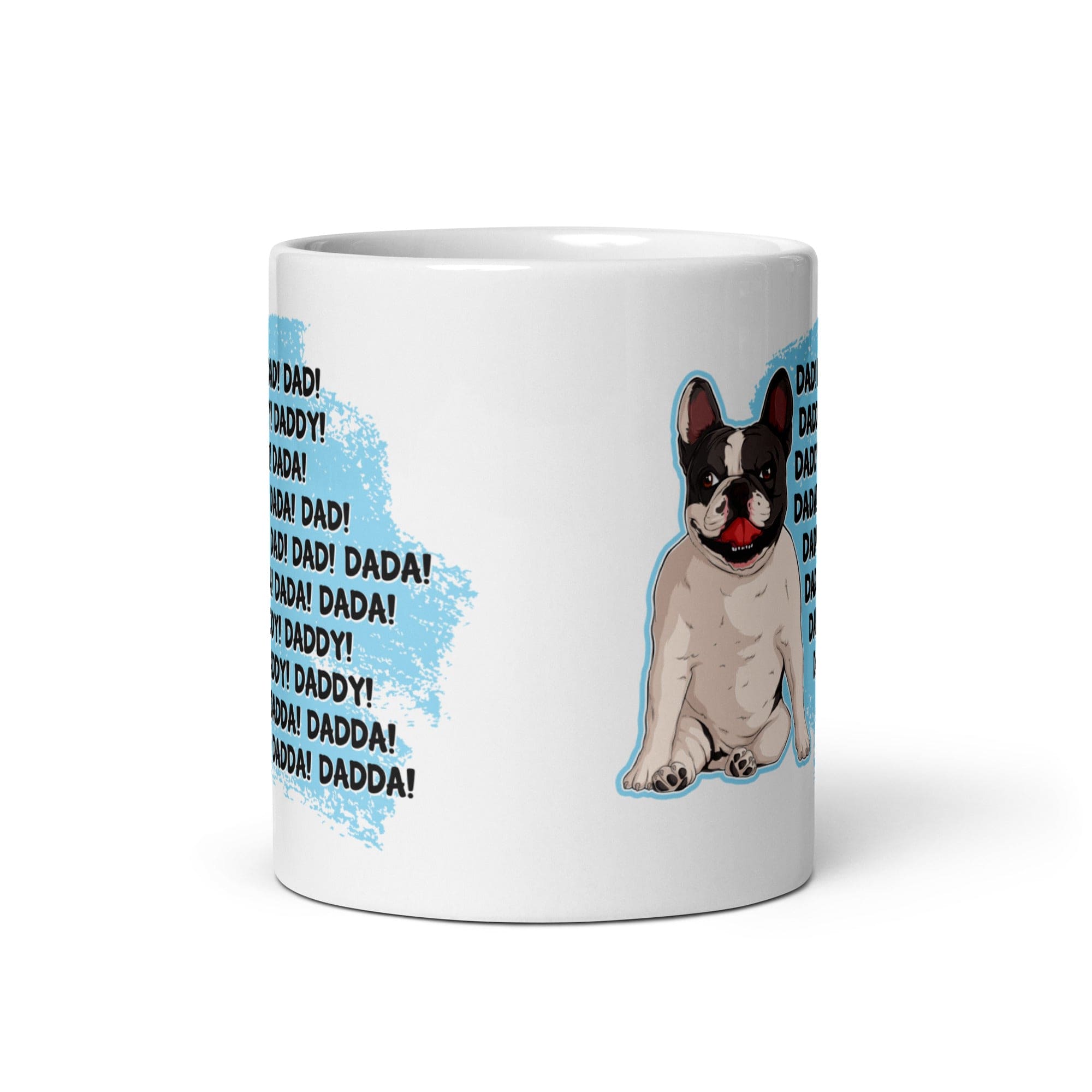 "Dad Daddy Dada" French Bulldog Mug
