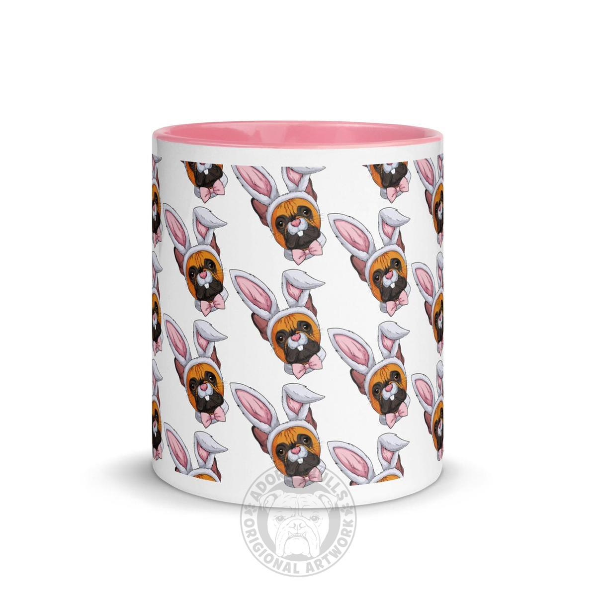 Easter Bunny Mug with Color Inside
