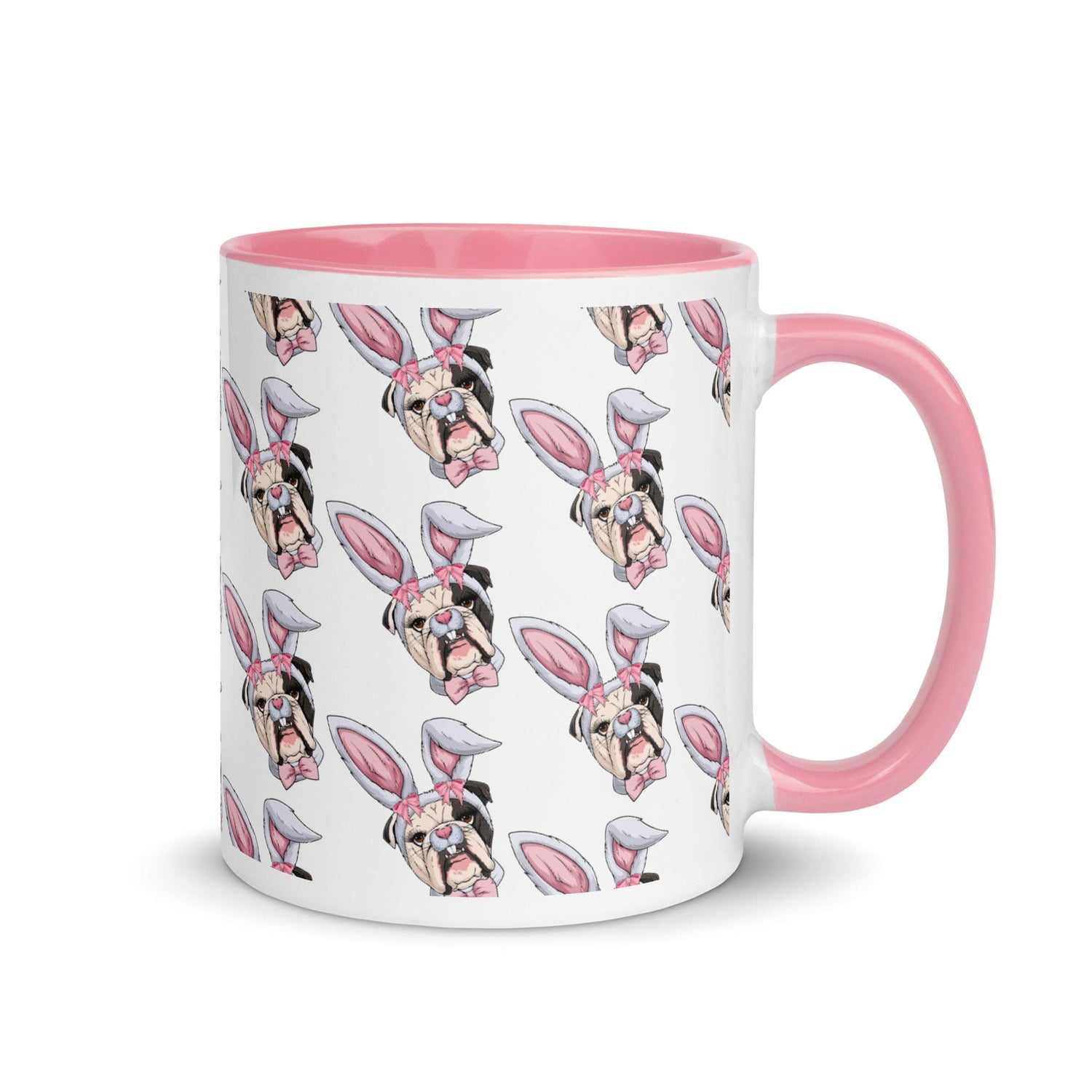 Easter Bunny Mug with Color Inside