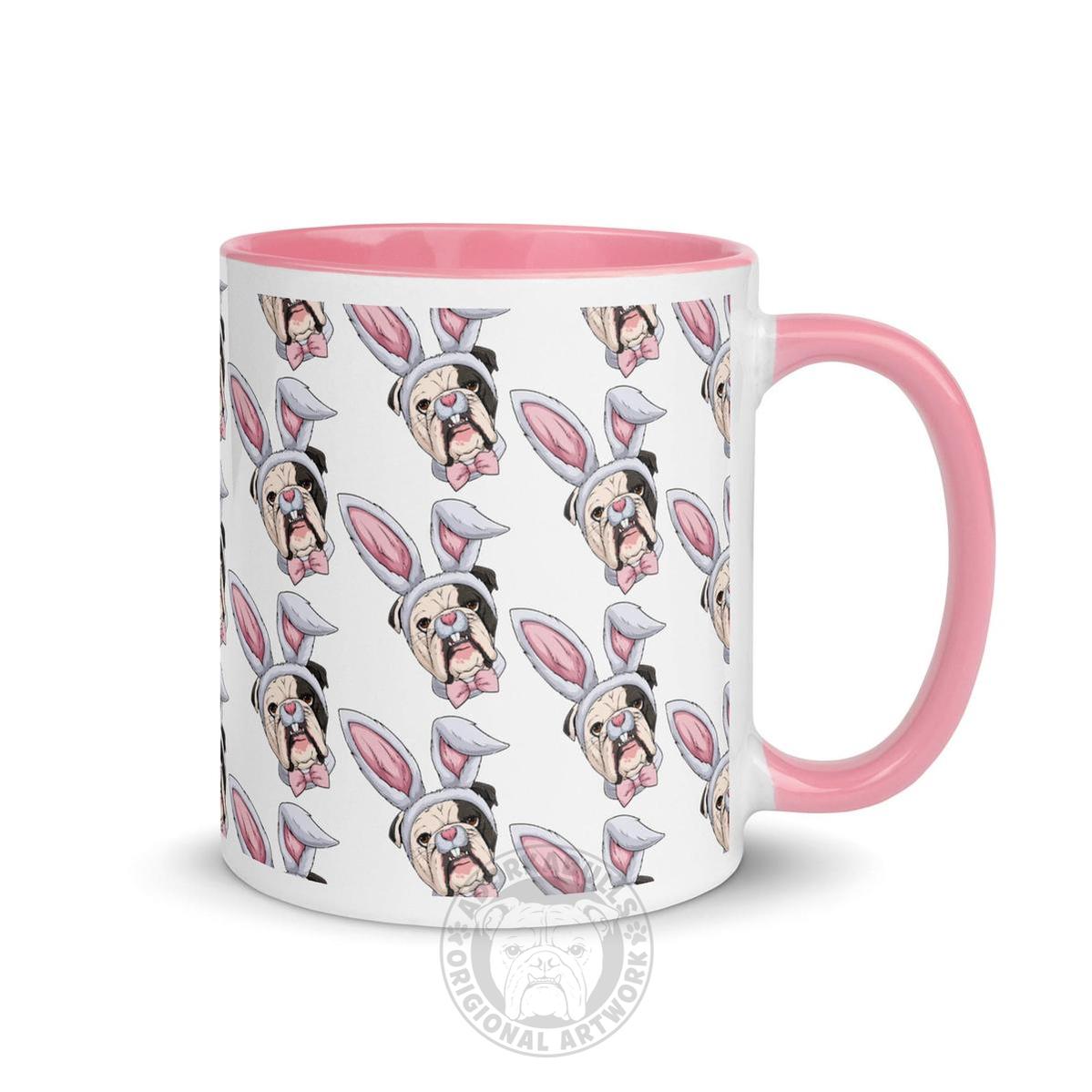 Easter Bunny Mug with Color Inside