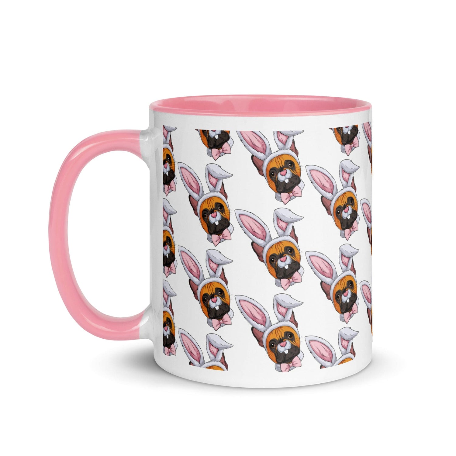 Easter Bunny Mug with Color Inside