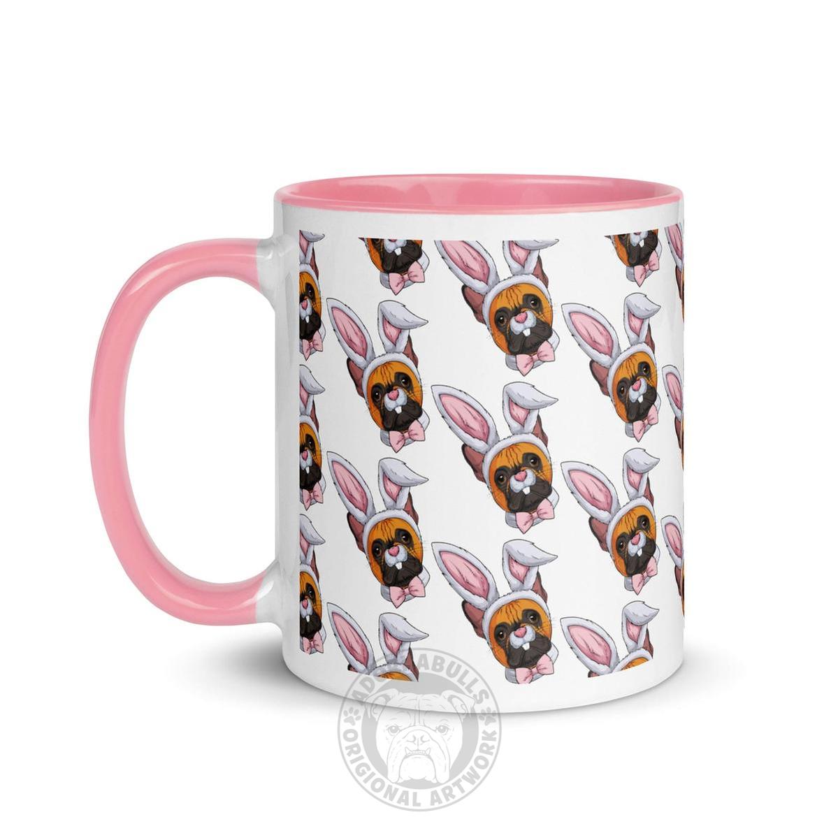 Easter Bunny Mug with Color Inside