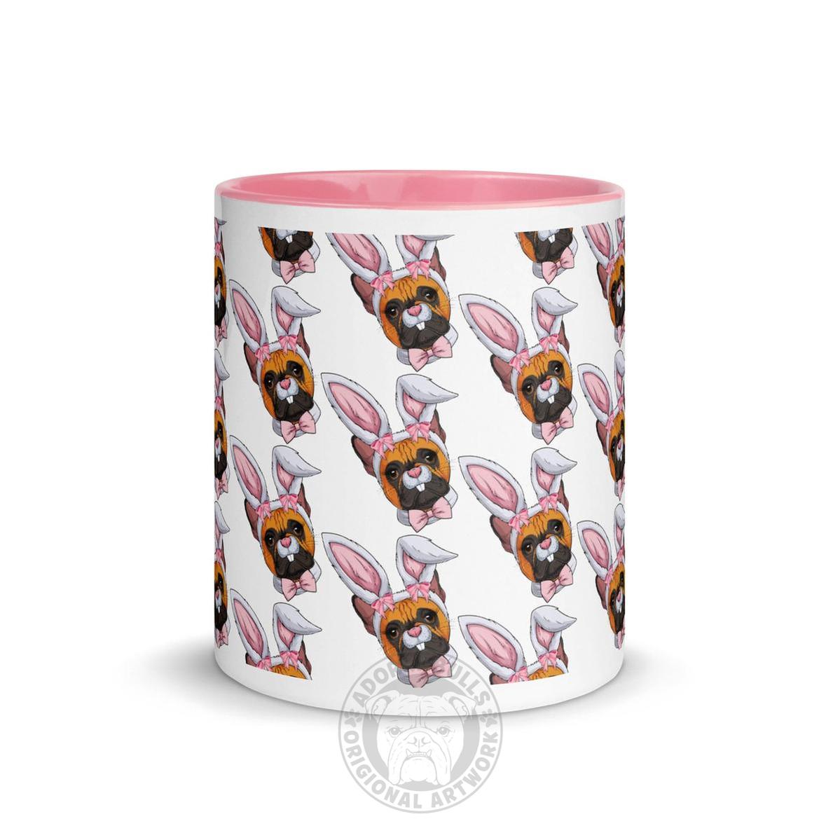 Easter Bunny Mug with Color Inside