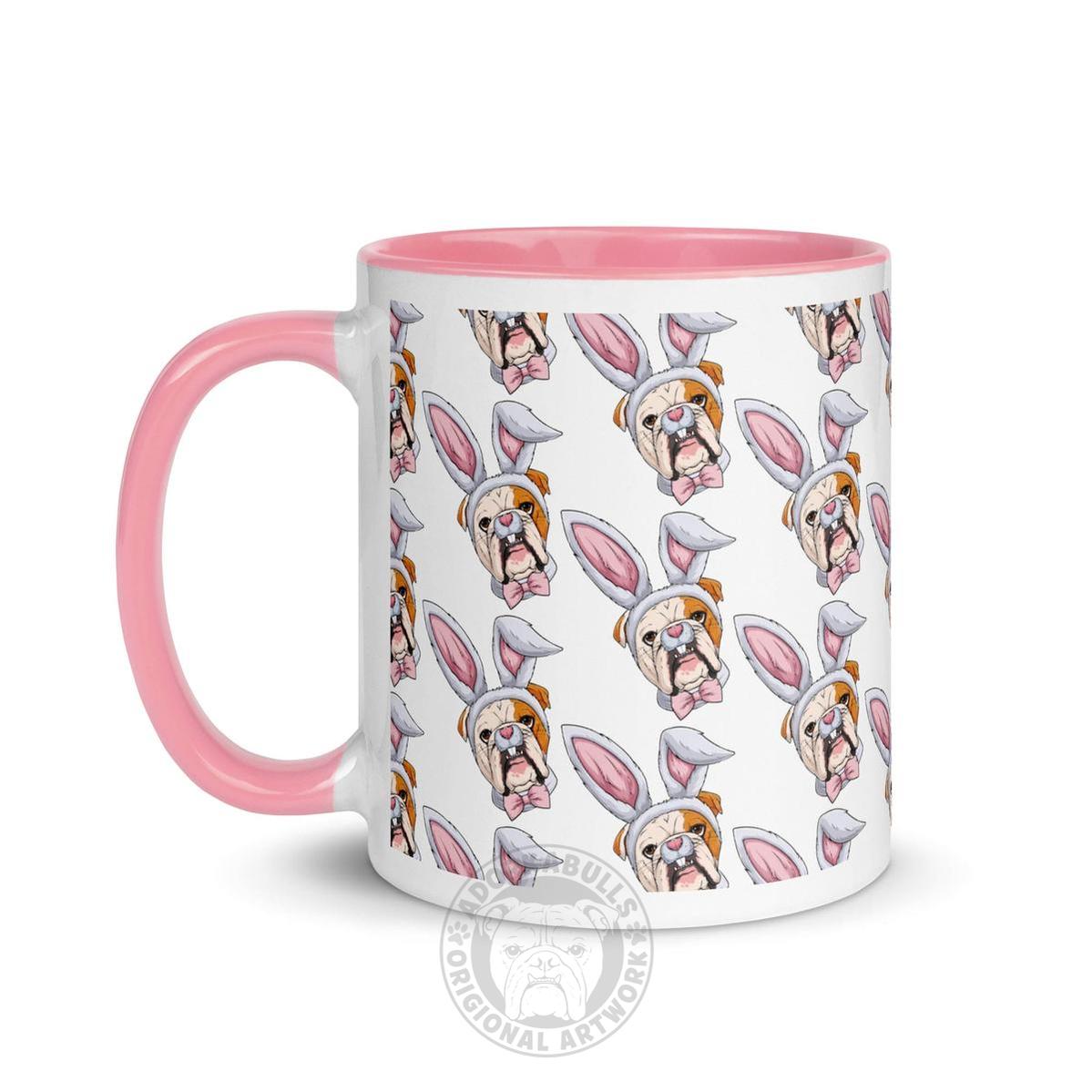 Easter Bunny Mug with Color Inside