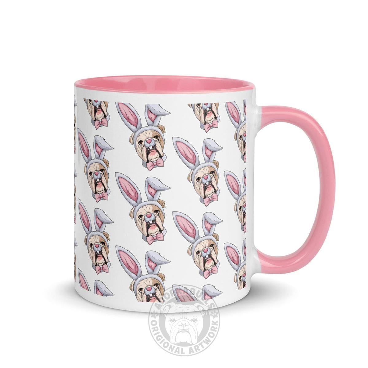 Easter Bunny Mug with Color Inside