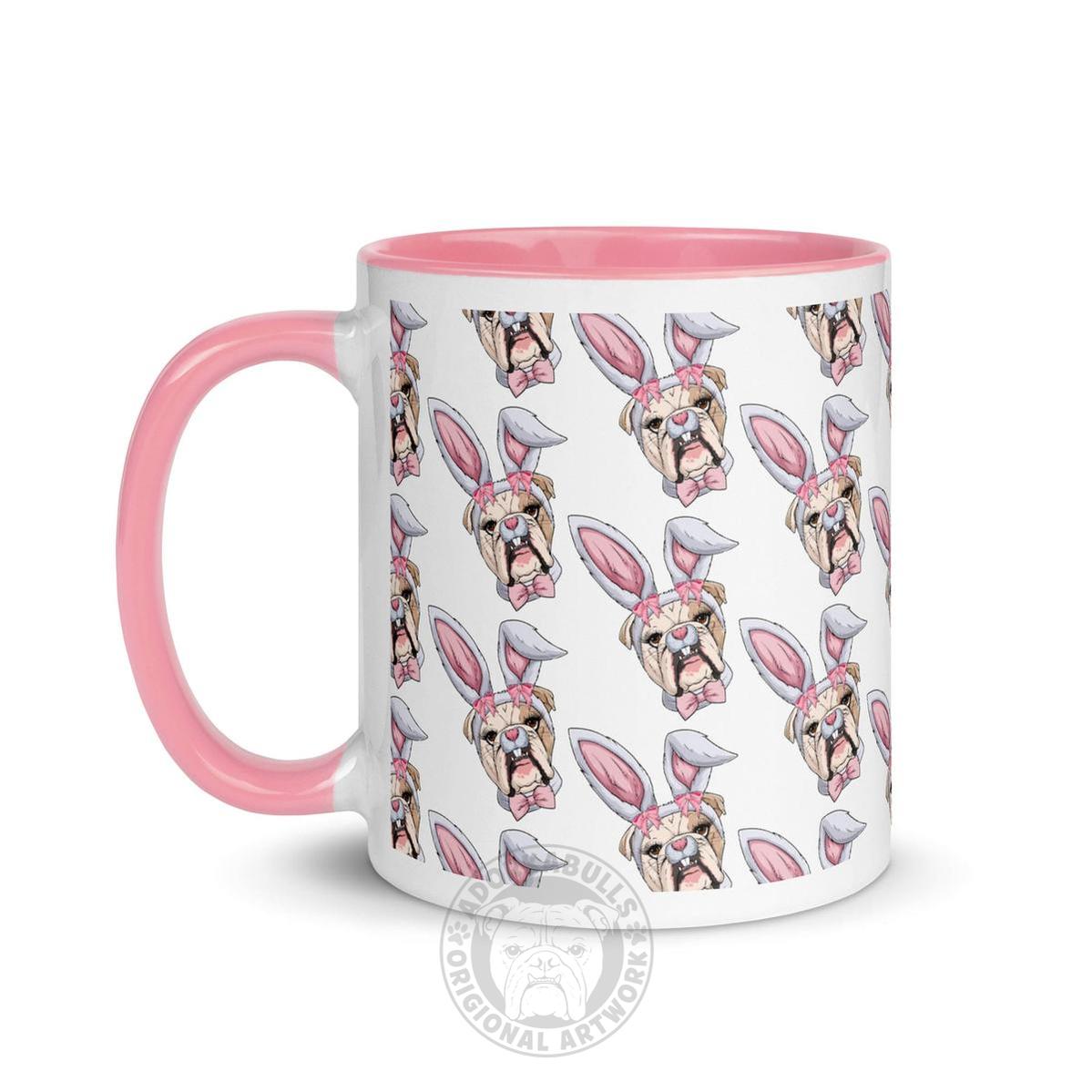 Easter Bunny Mug with Color Inside