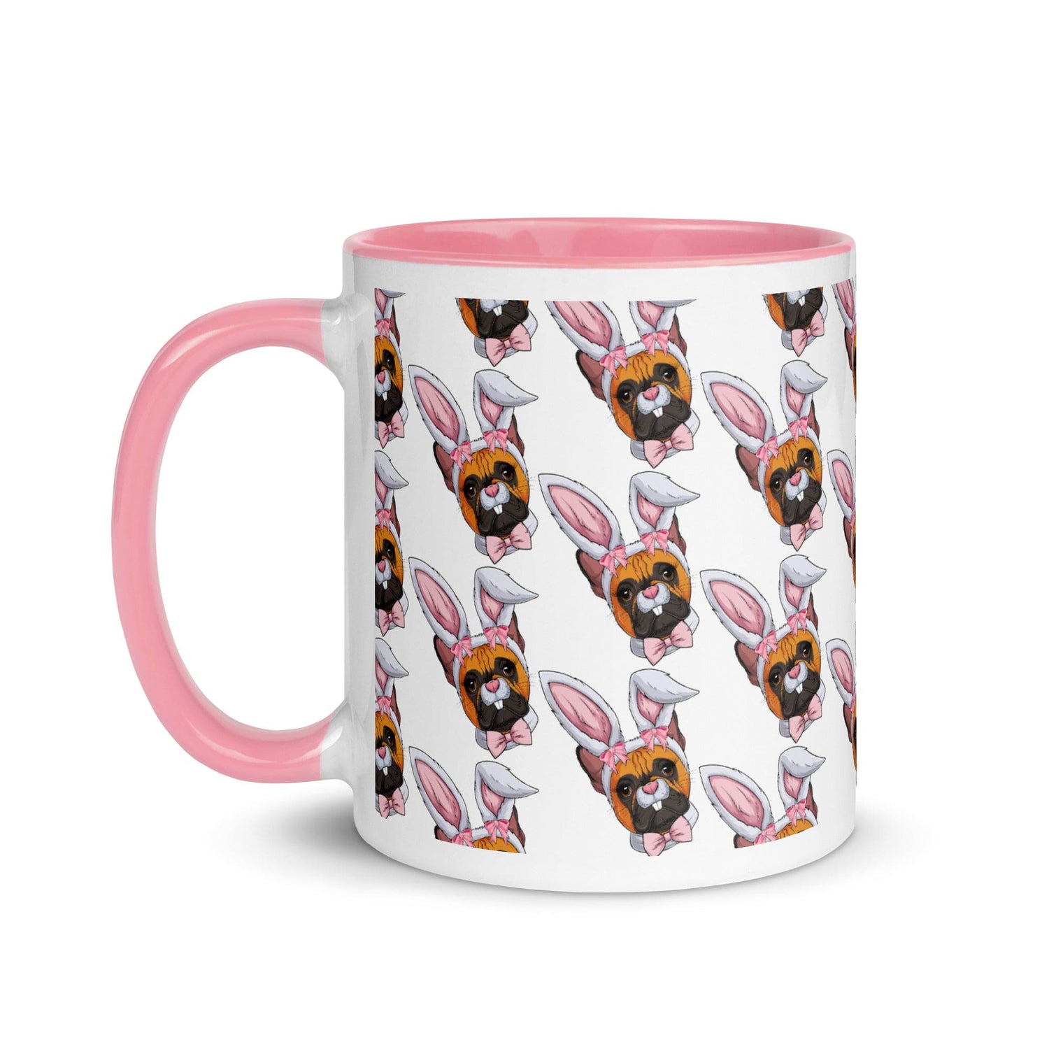 Easter Bunny Mug with Color Inside